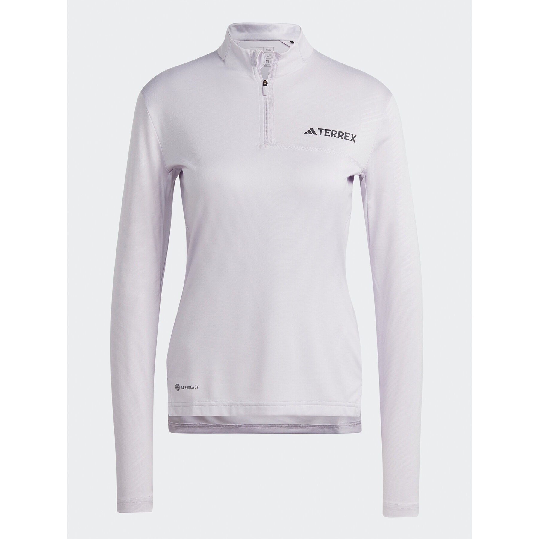 adidas Блуза Terrex Multi Half-Zip Long-Sleeve Top HM4015 Виолетов Slim Fit - Pepit.bg