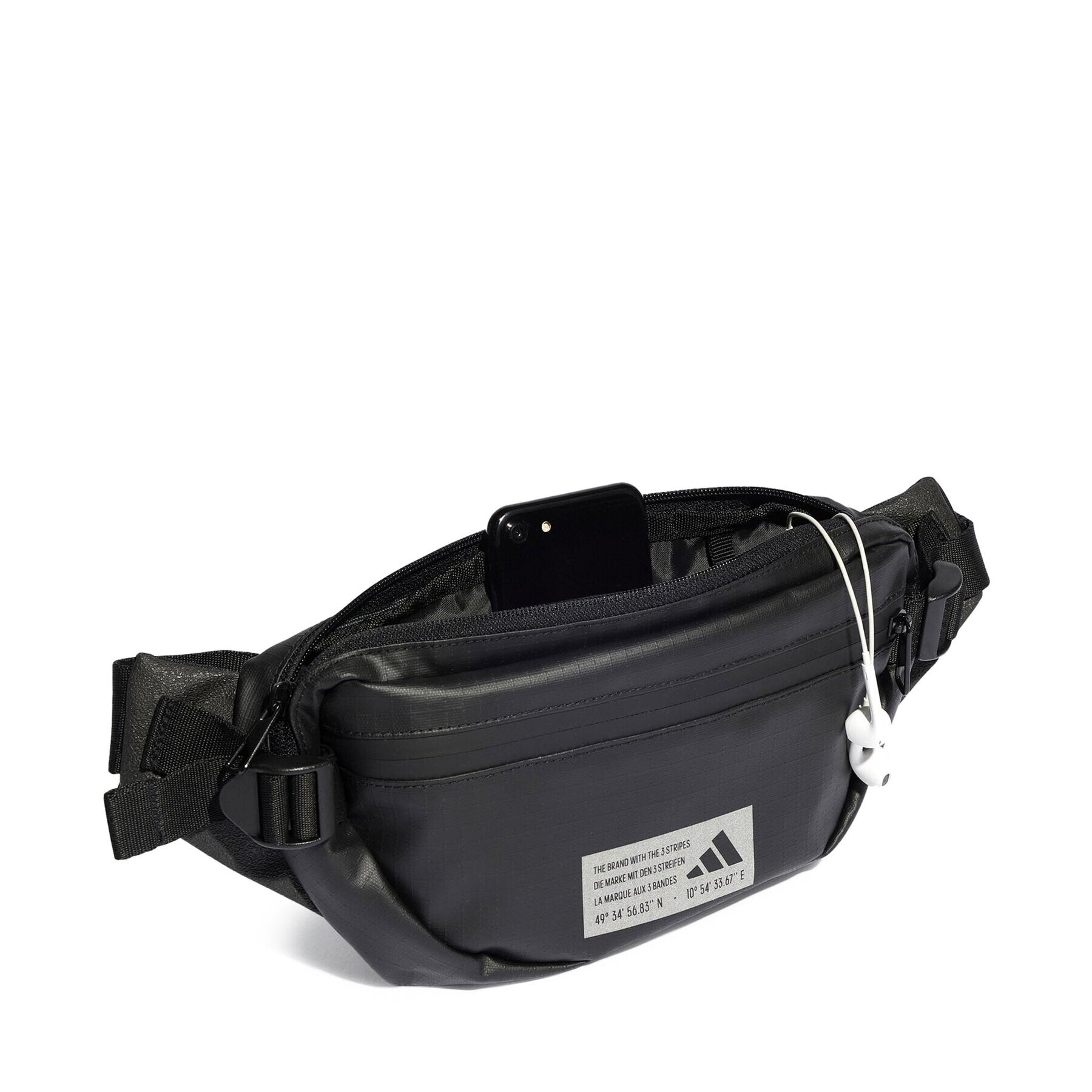 adidas Чанта за кръст 4ATHLTS ID Waist Bag HT4763 Черен - Pepit.bg