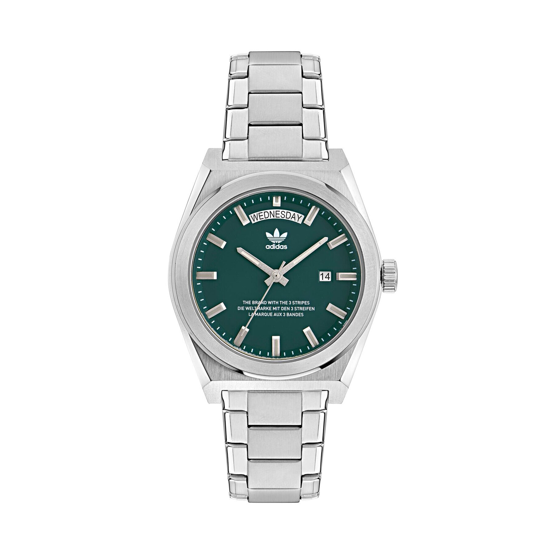 adidas Часовник Originals Code Five AOSY23540 Сребрист - Pepit.bg