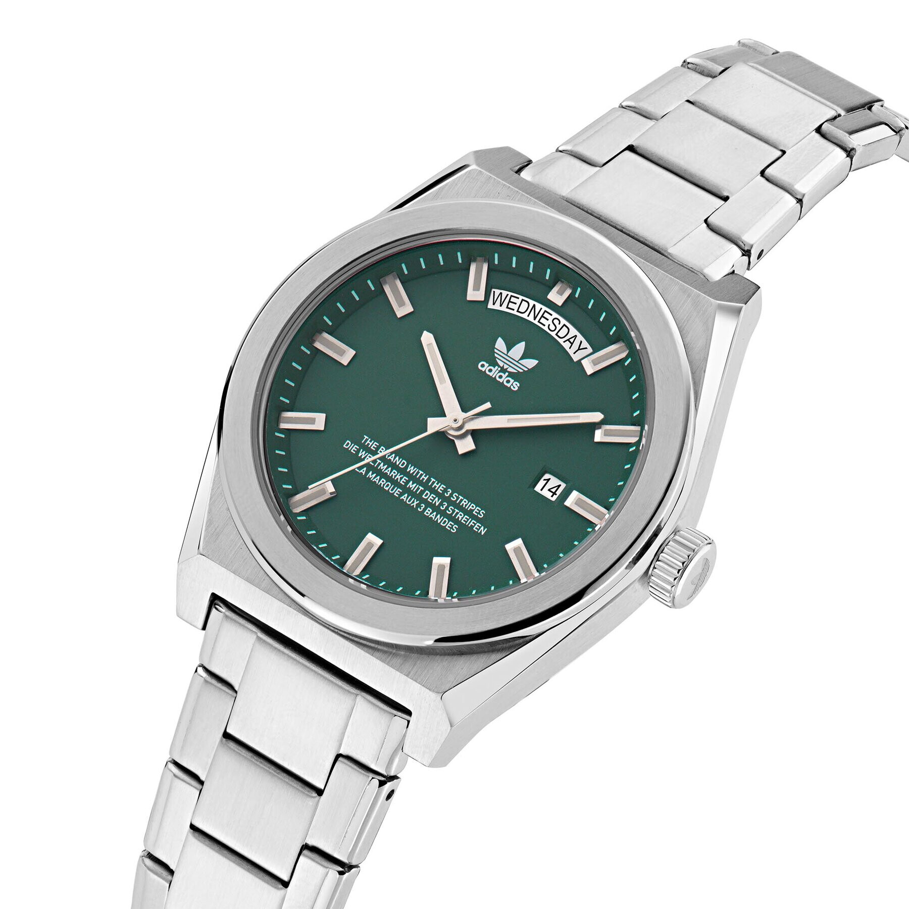 adidas Часовник Originals Code Five AOSY23540 Сребрист - Pepit.bg