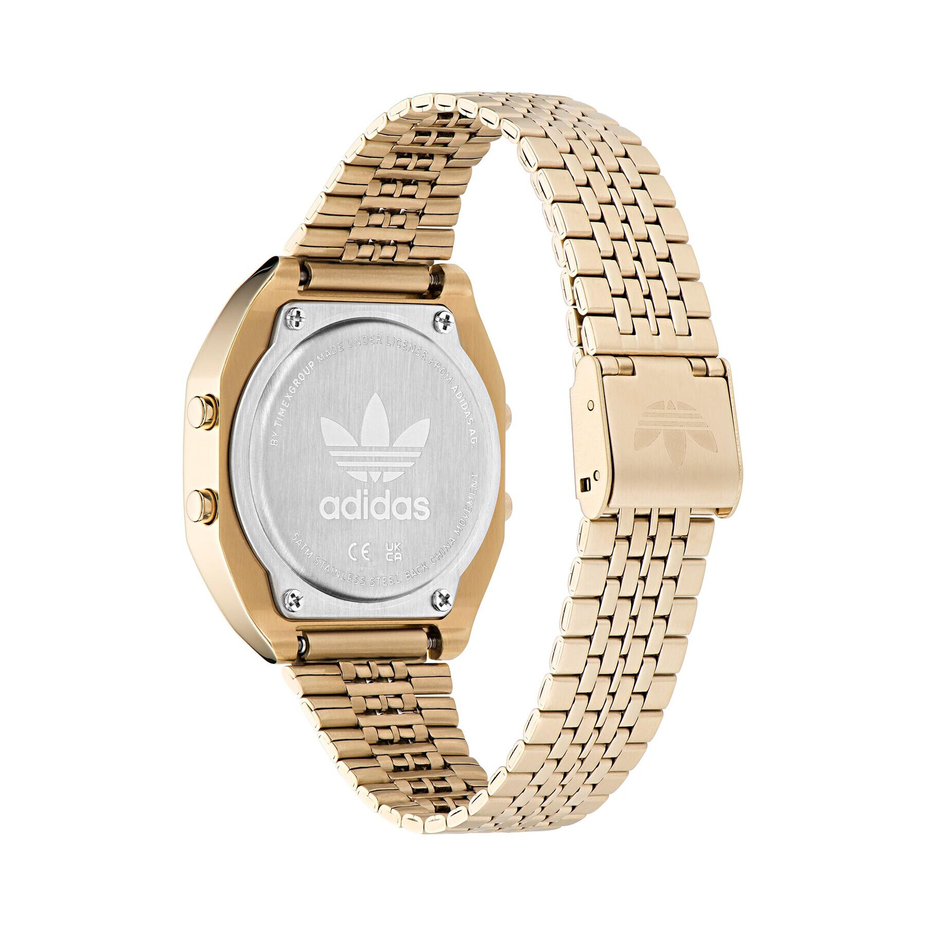 adidas Часовник Originals Street Digital Two AOST23555 Златист - Pepit.bg