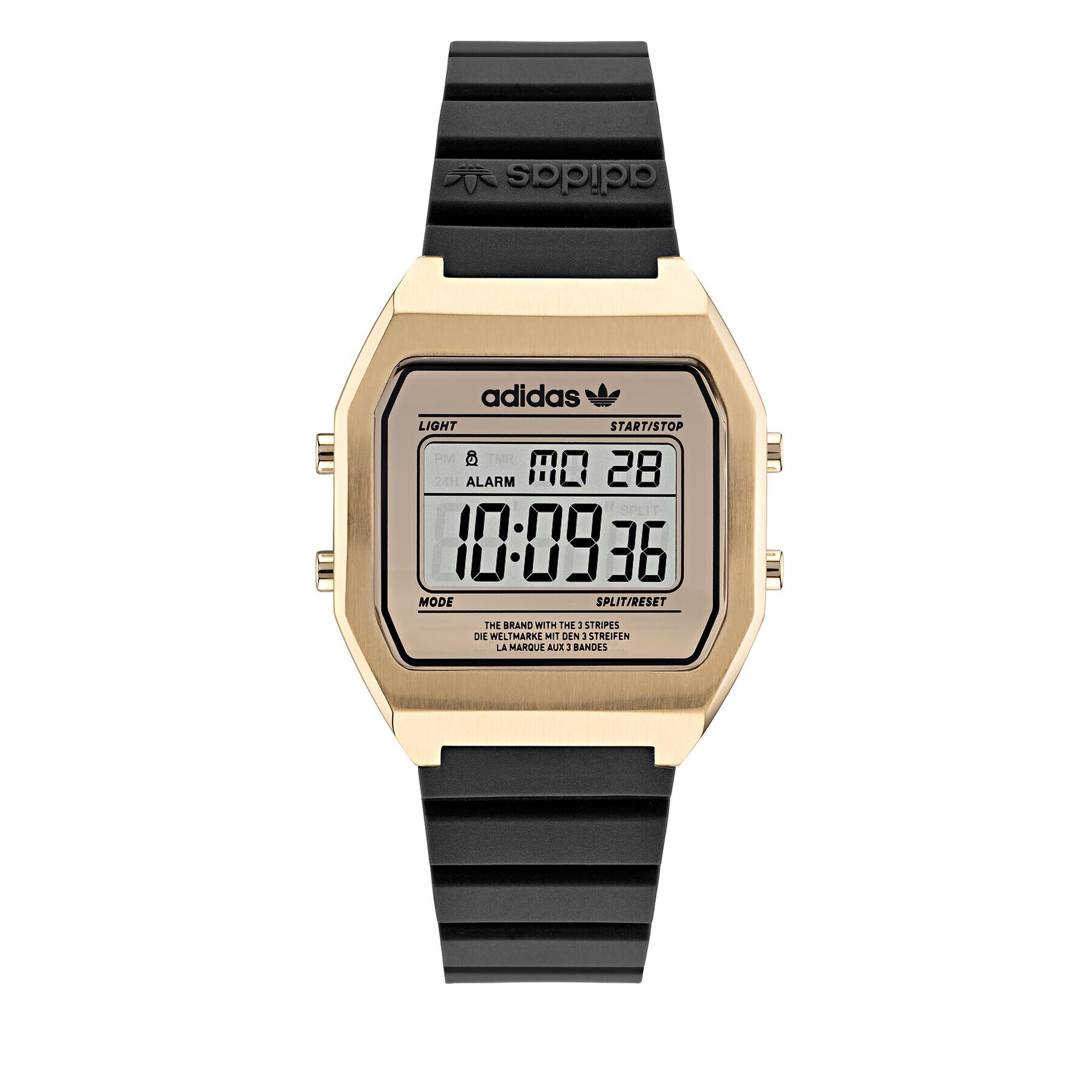adidas Часовник Street Digital Two AOST22075 Черен - Pepit.bg
