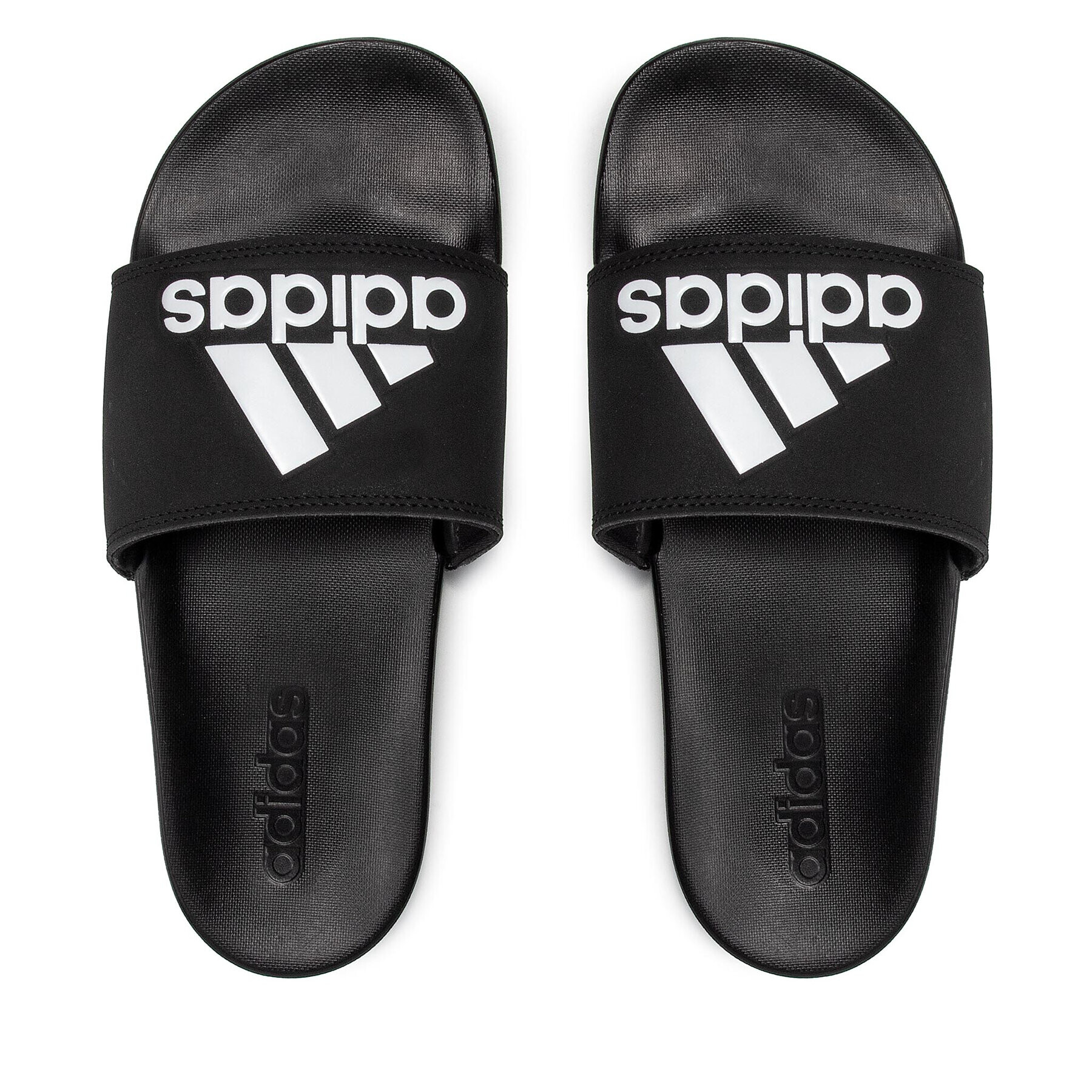 adidas Чехли adilatte Cf+ Logo CG3425 Черен - Pepit.bg