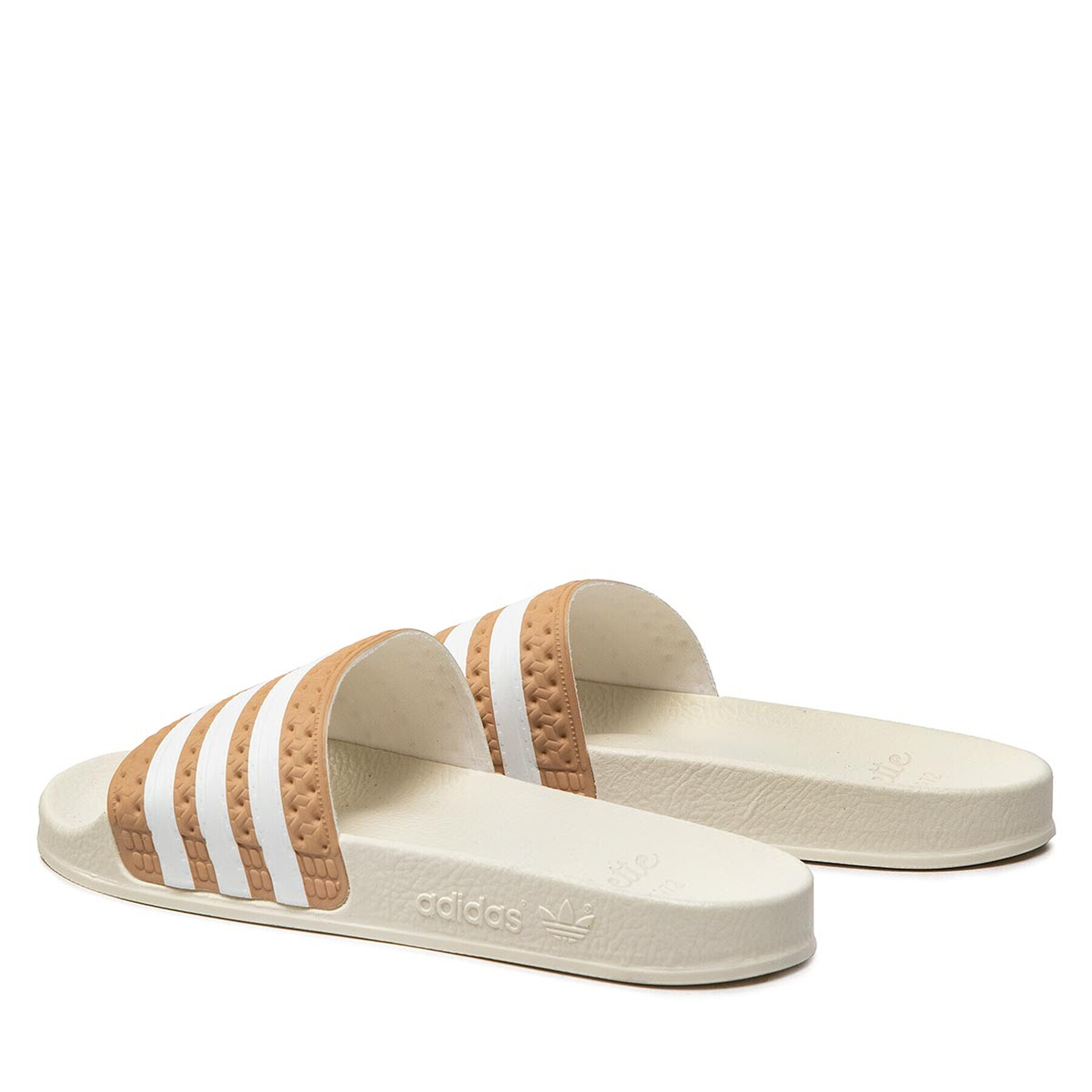 adidas Чехли adilette GY2102 Бежов - Pepit.bg