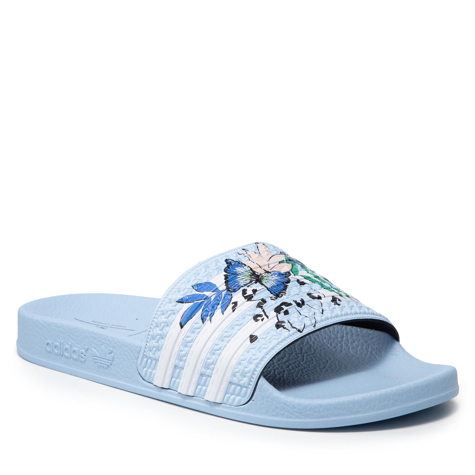 adidas Чехли adilette J H03913 Син - Pepit.bg