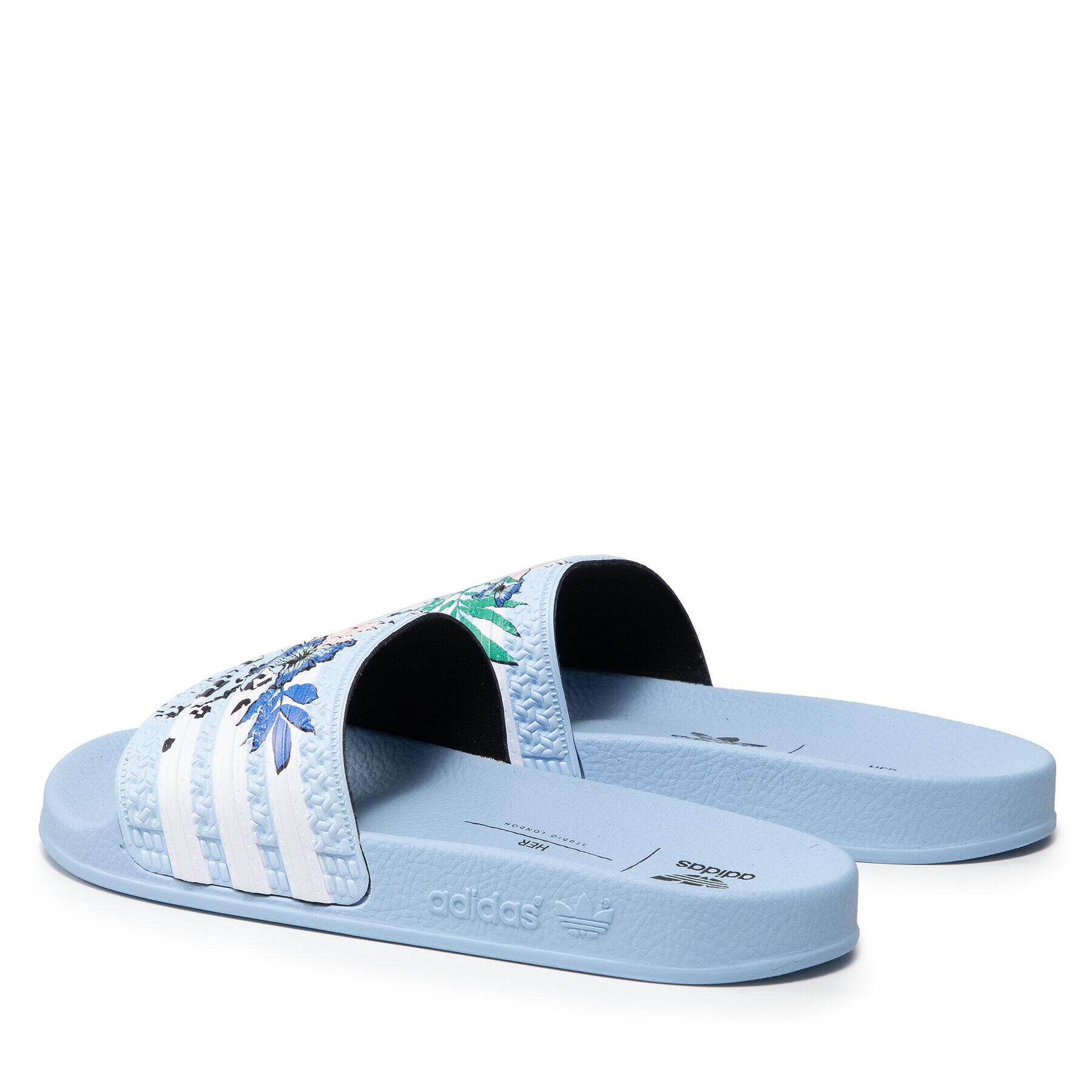 adidas Чехли adilette J H03913 Син - Pepit.bg