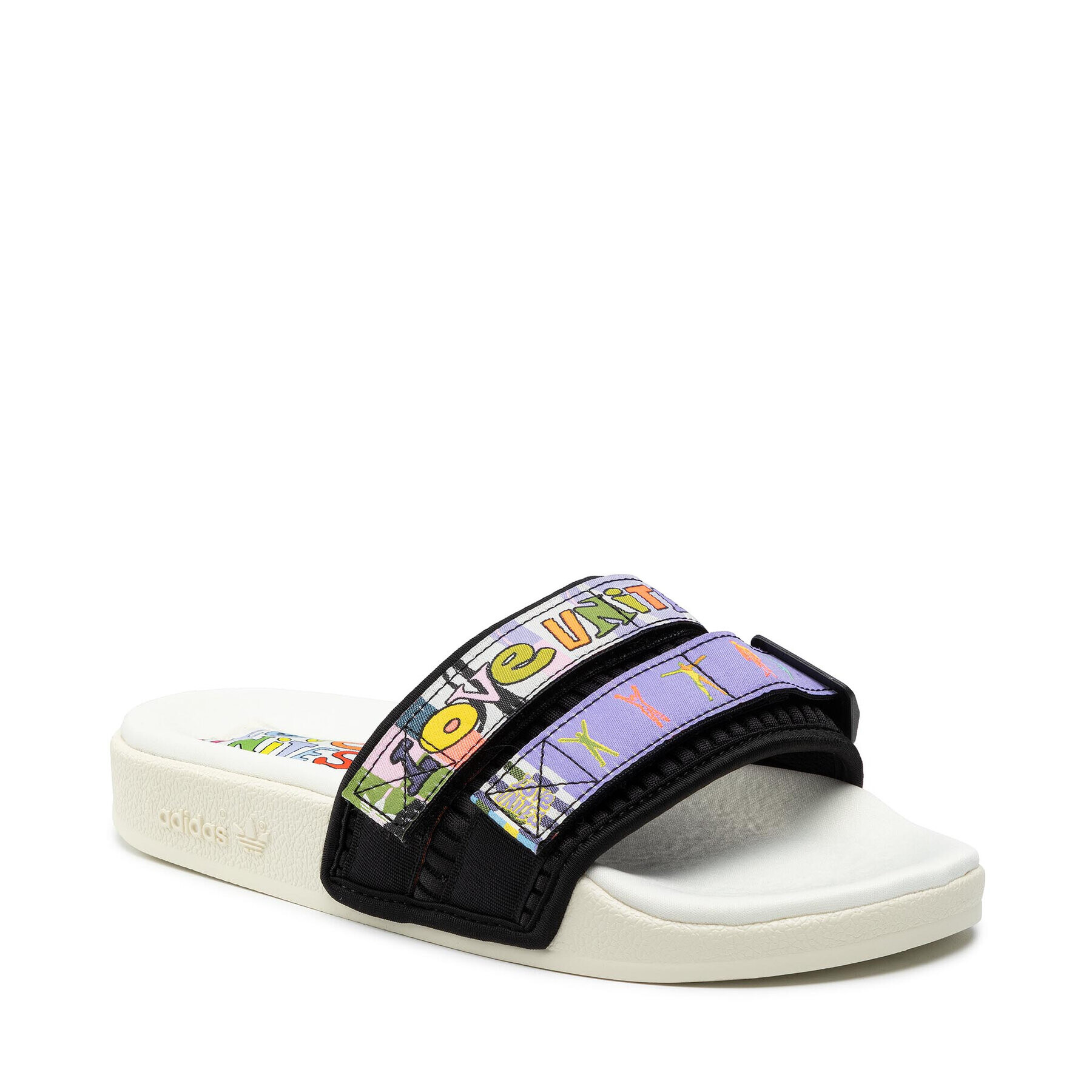 adidas Чехли adilette Sandal 2.0 Pride GW2411 Черен - Pepit.bg