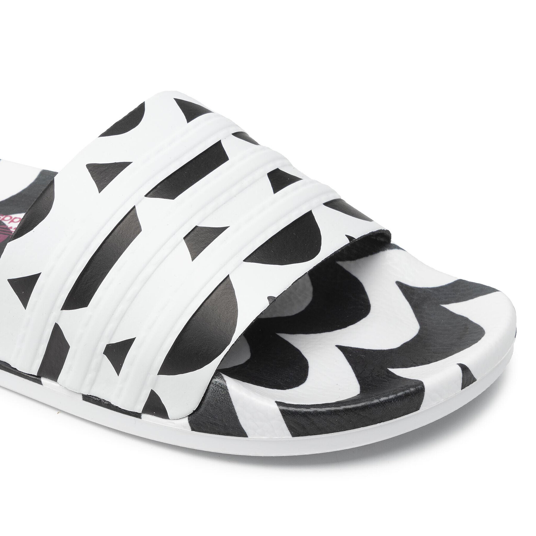 adidas Чехли adilette W GW7536 Бял - Pepit.bg