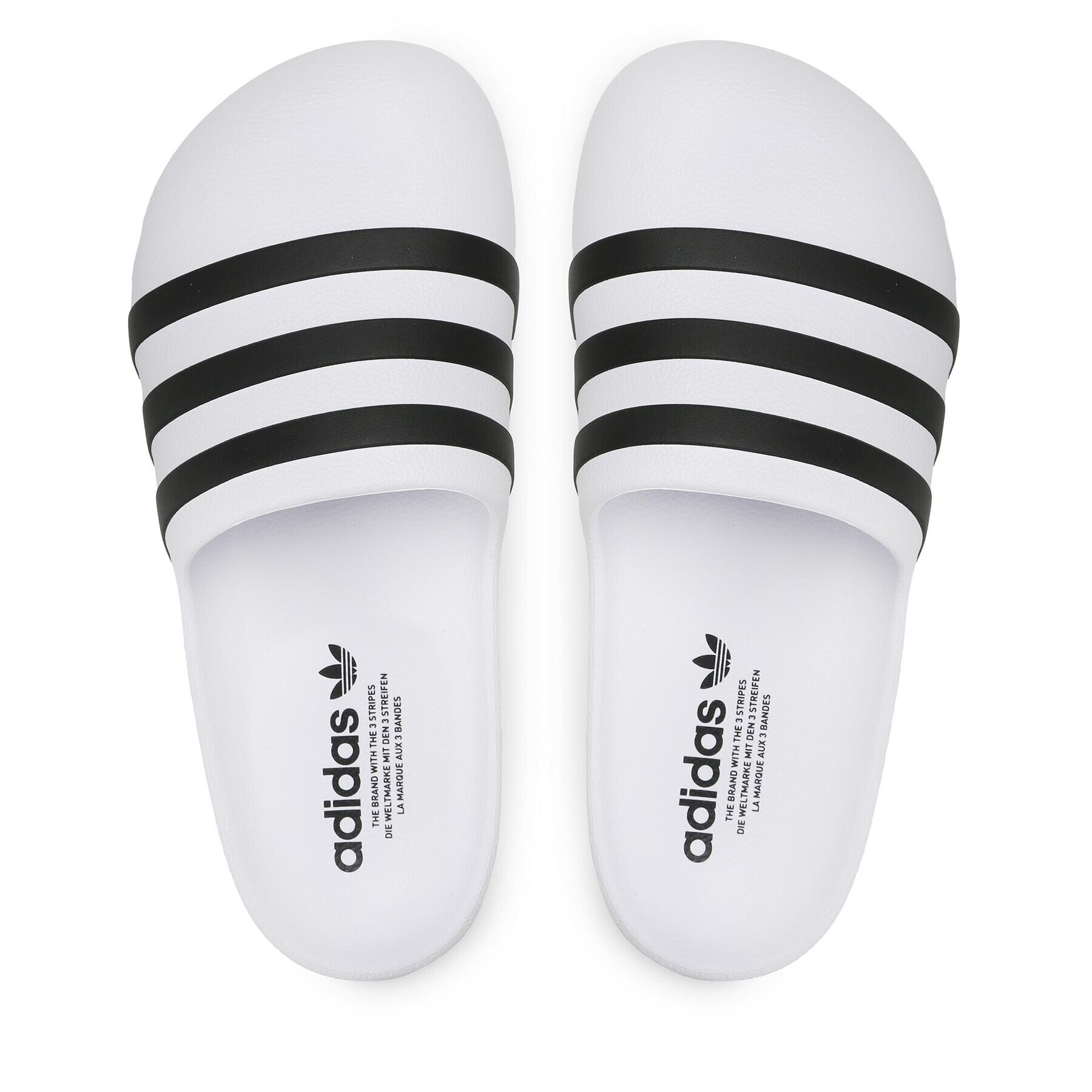 adidas Чехли adifom adilette HQ7219 Бял - Pepit.bg