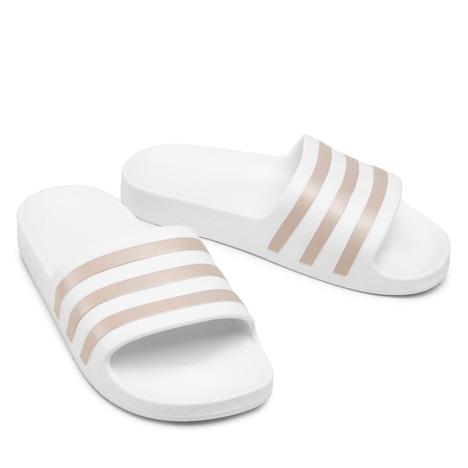 adidas Чехли adilette Aqua EF1730 Бял - Pepit.bg