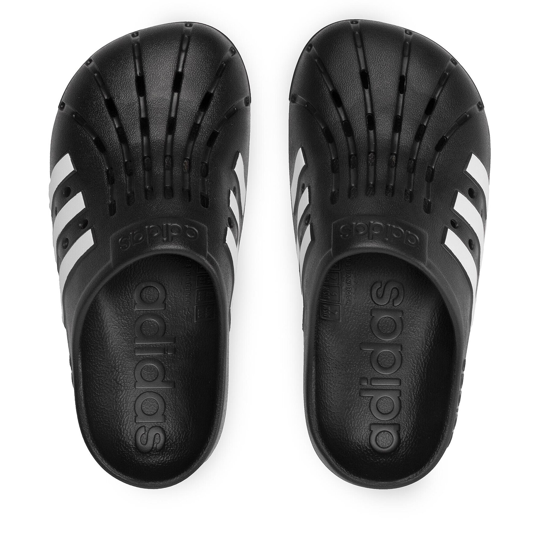 adidas Чехли adilette Clog GZ5886 Черен - Pepit.bg