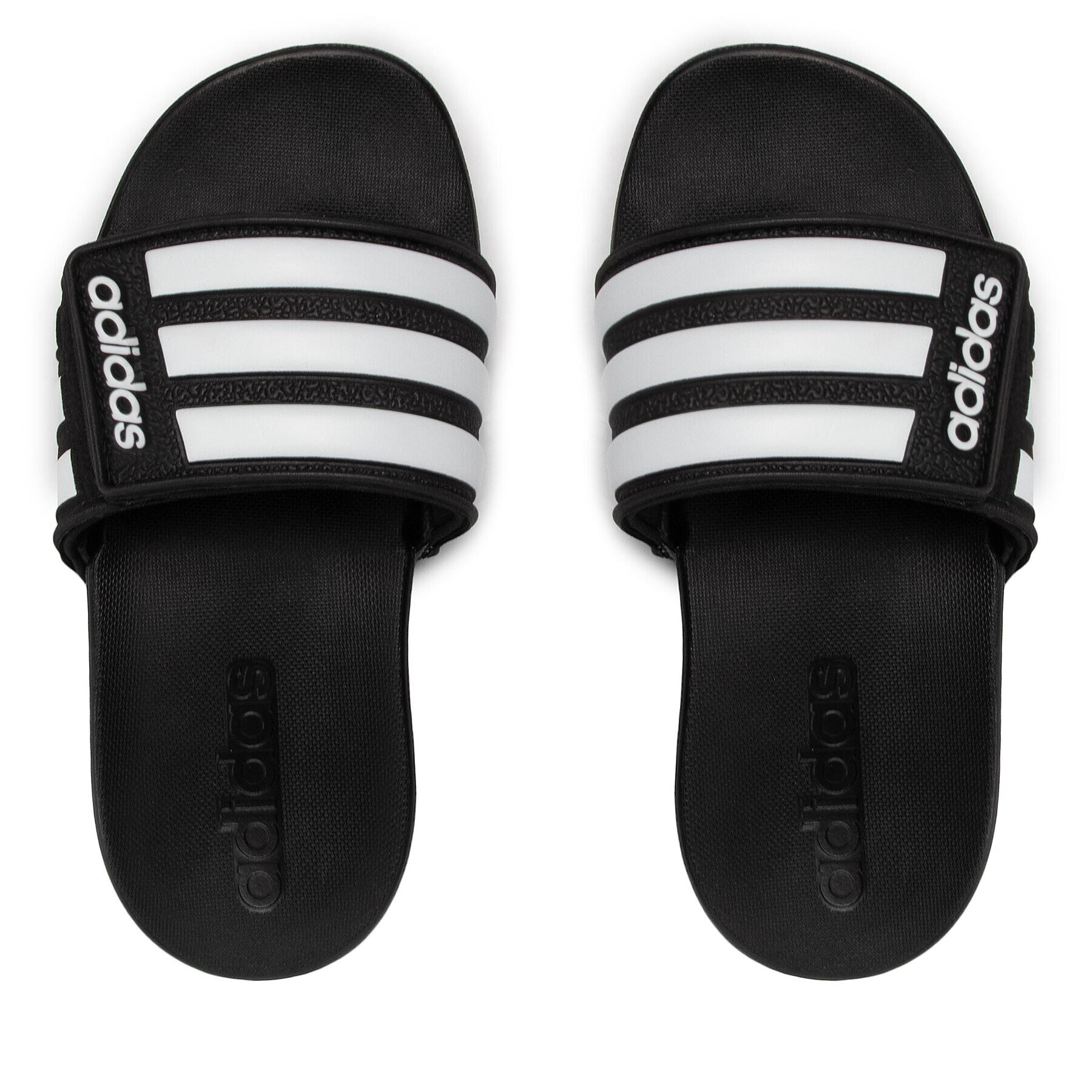 adidas Чехли adilette Comfort Adj K EG1879 Черен - Pepit.bg
