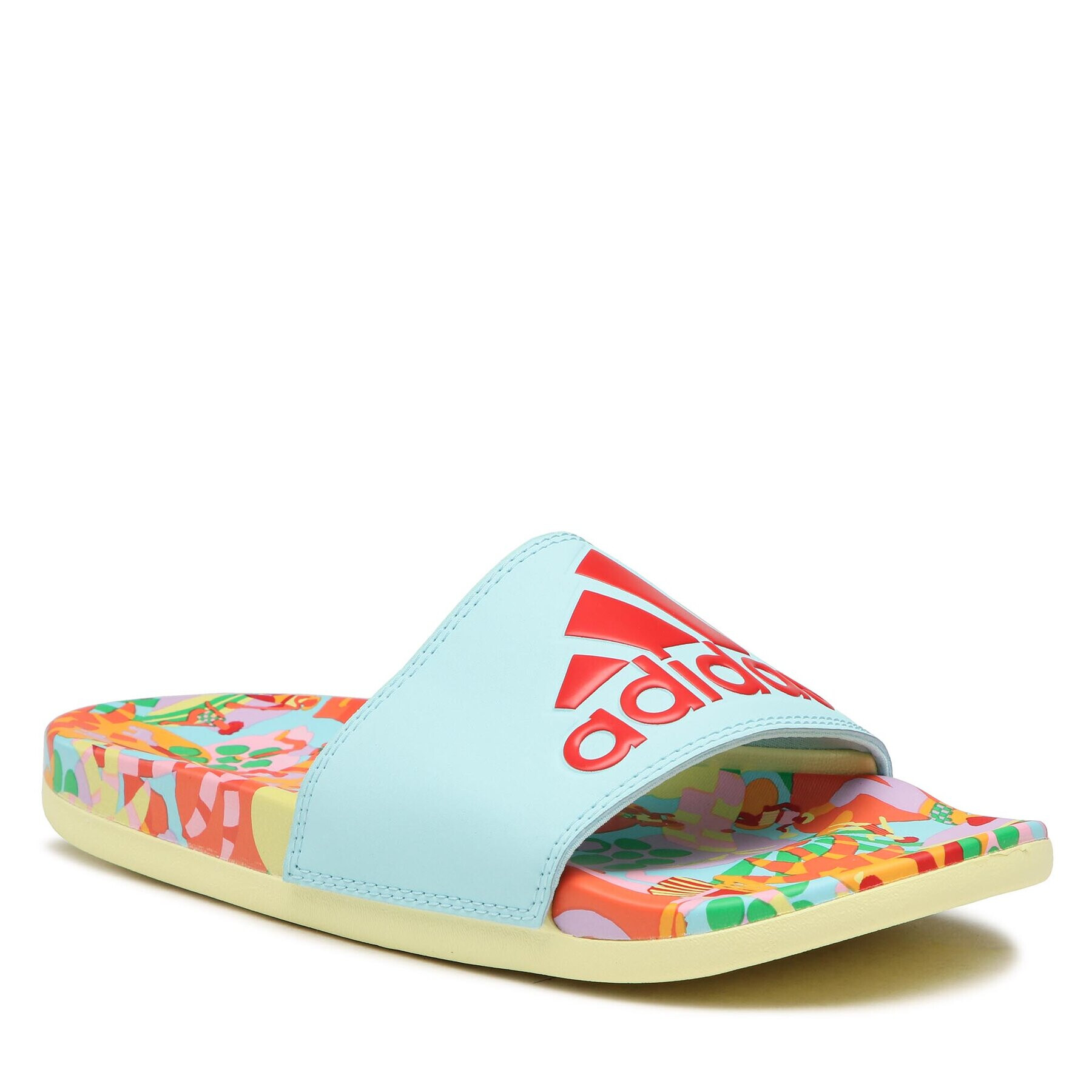 adidas Чехли Adilette Comfort Slides HQ8848 Син - Pepit.bg
