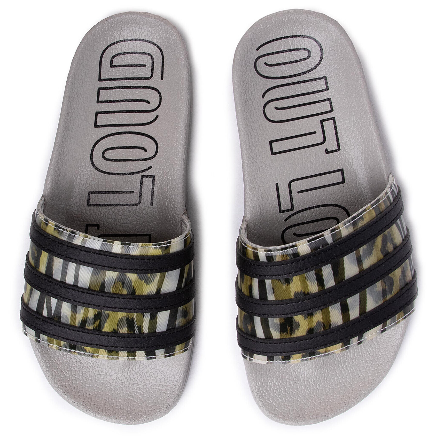 adidas Чехли adilette EF5533 Сив - Pepit.bg