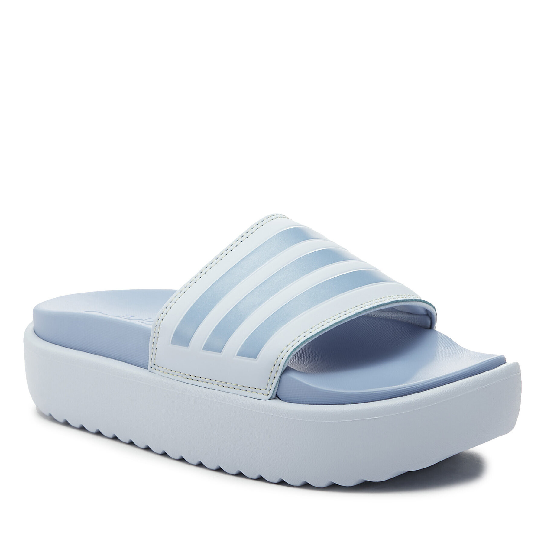 adidas Чехли Adilette Platform Slides HQ6181 Син - Pepit.bg