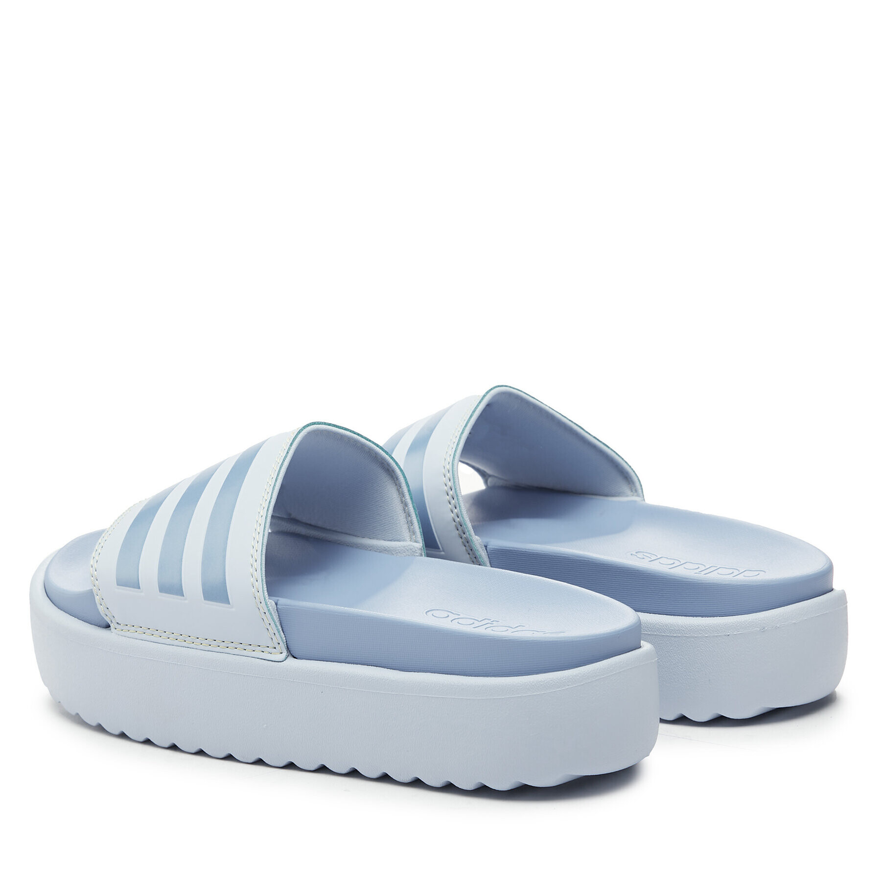adidas Чехли Adilette Platform Slides HQ6181 Син - Pepit.bg
