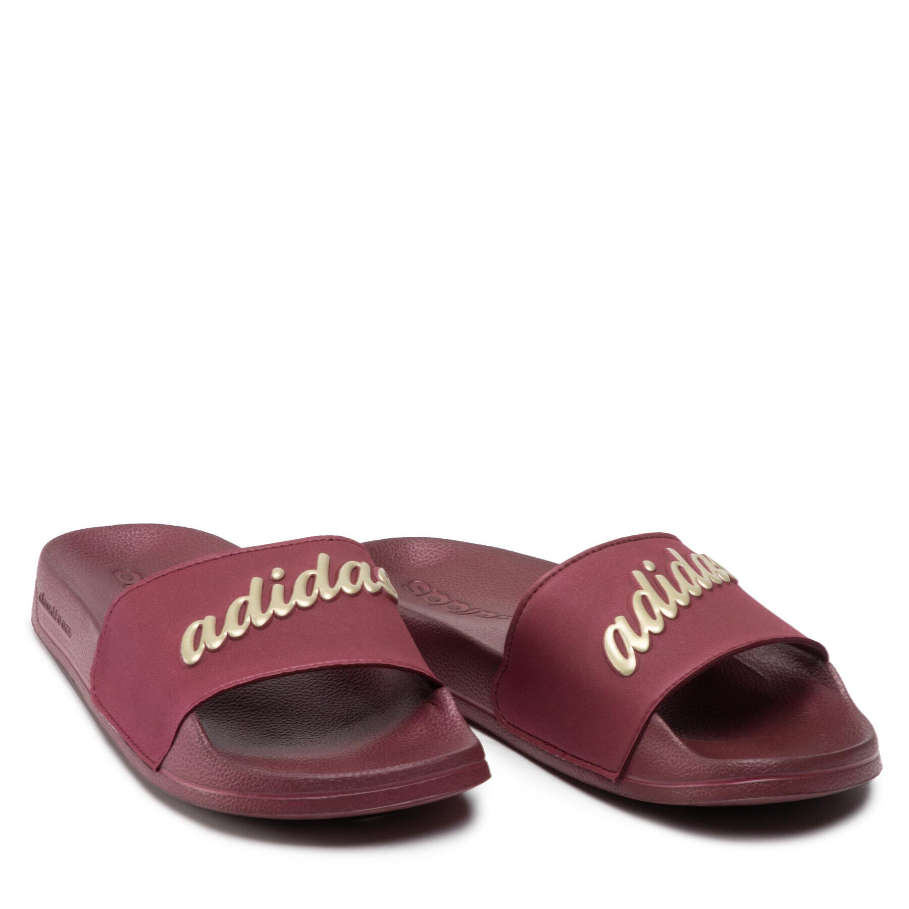 adidas Чехли adilette Shower GZ5928 Бордо - Pepit.bg