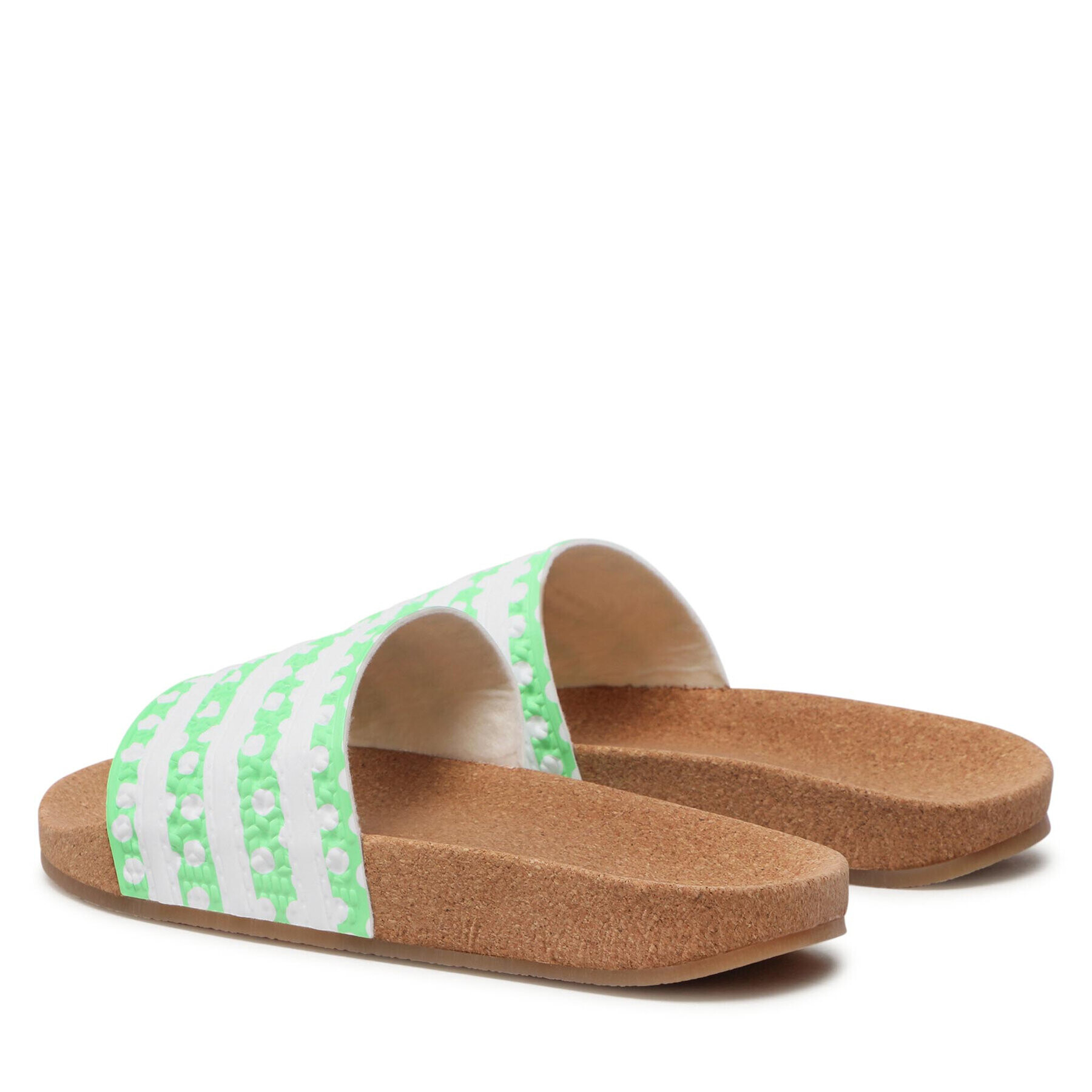 adidas Чехли adilette w GX9484 Зелен - Pepit.bg