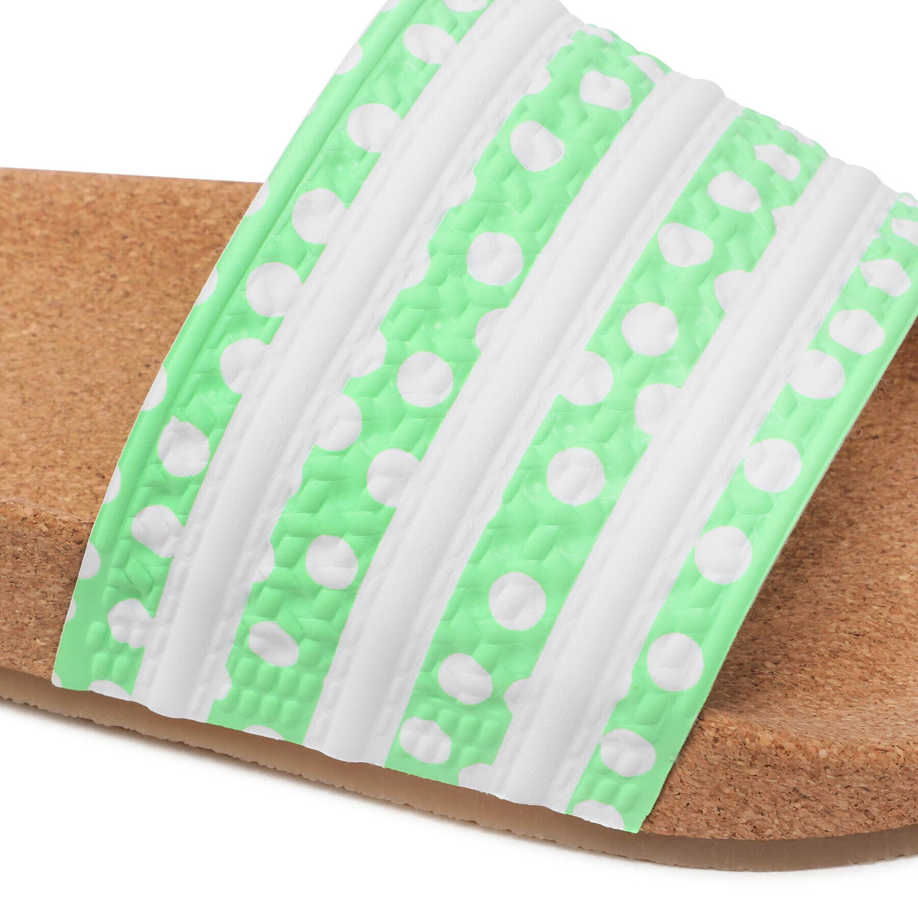 adidas Чехли adilette w GX9484 Зелен - Pepit.bg