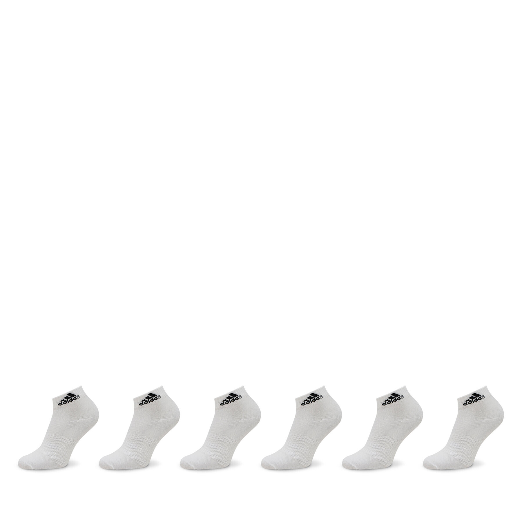 adidas Чорапи къси унисекс Thin and Light Sportswear Ankle Socks 6 Pairs HT3430 Бял - Pepit.bg