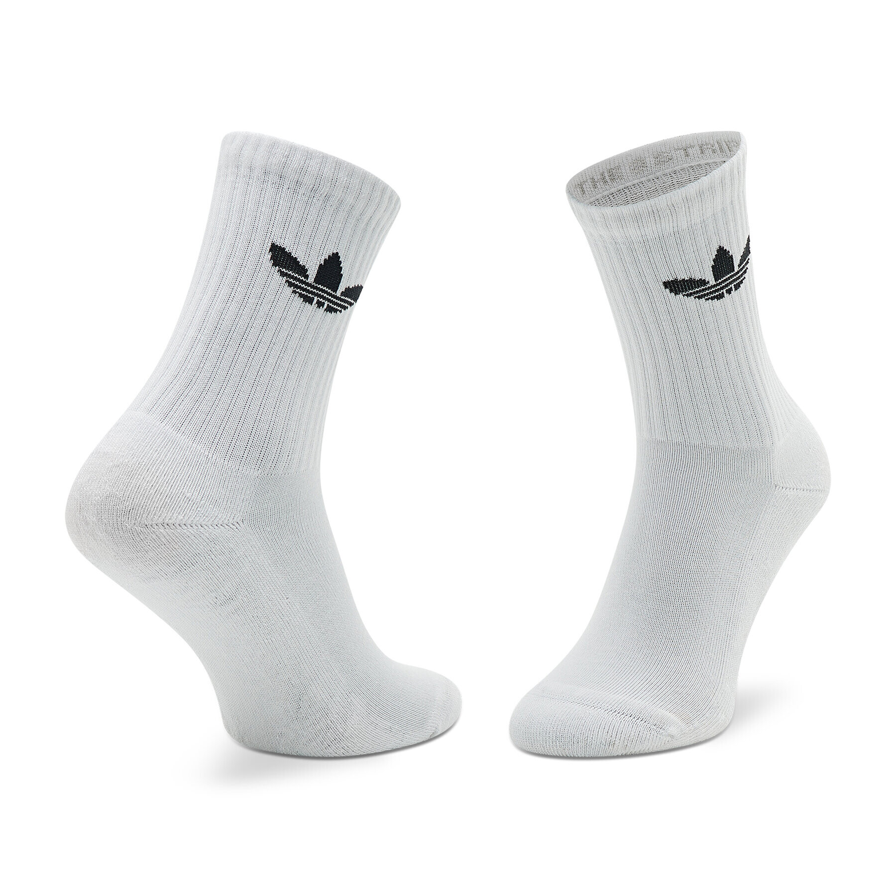 adidas Дълги чорапи unisex Cus Tre Crw Sck HB5881 Бял - Pepit.bg