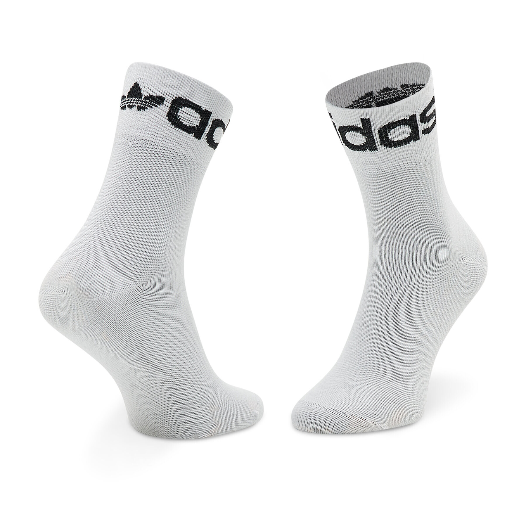 adidas Дълги чорапи unisex Fold Cuff Crw GN4894 Бял - Pepit.bg