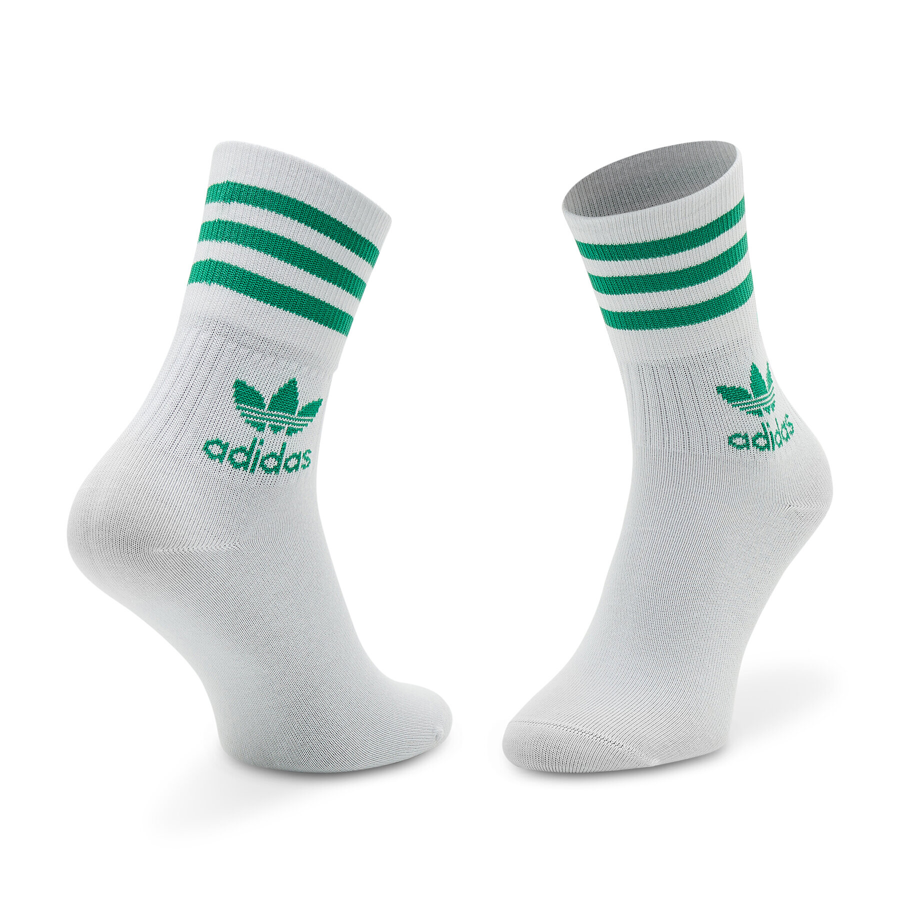 adidas Дълги чорапи unisex Mid Cut GG1015 Бял - Pepit.bg