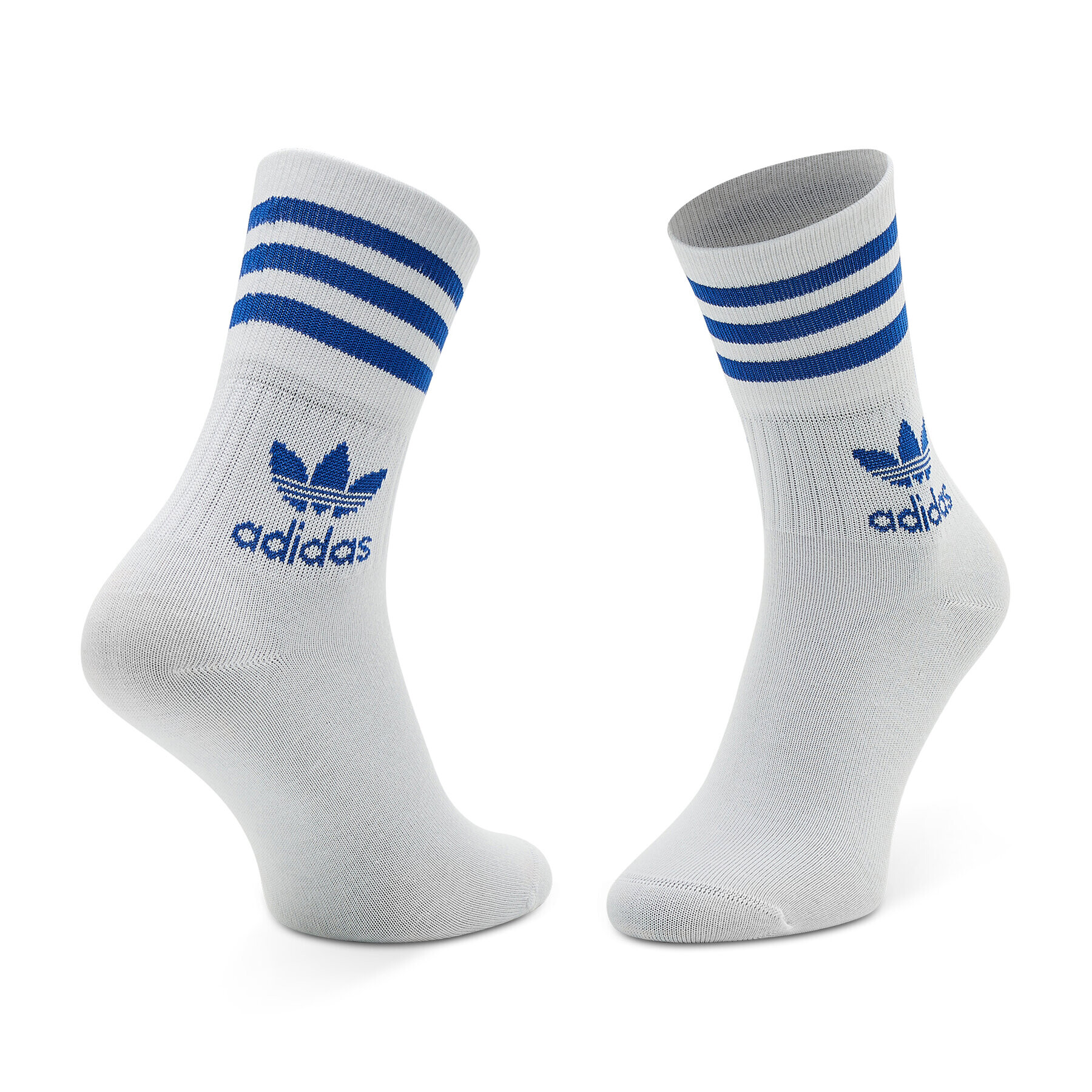 adidas Дълги чорапи unisex Mid Cut GG1015 Бял - Pepit.bg