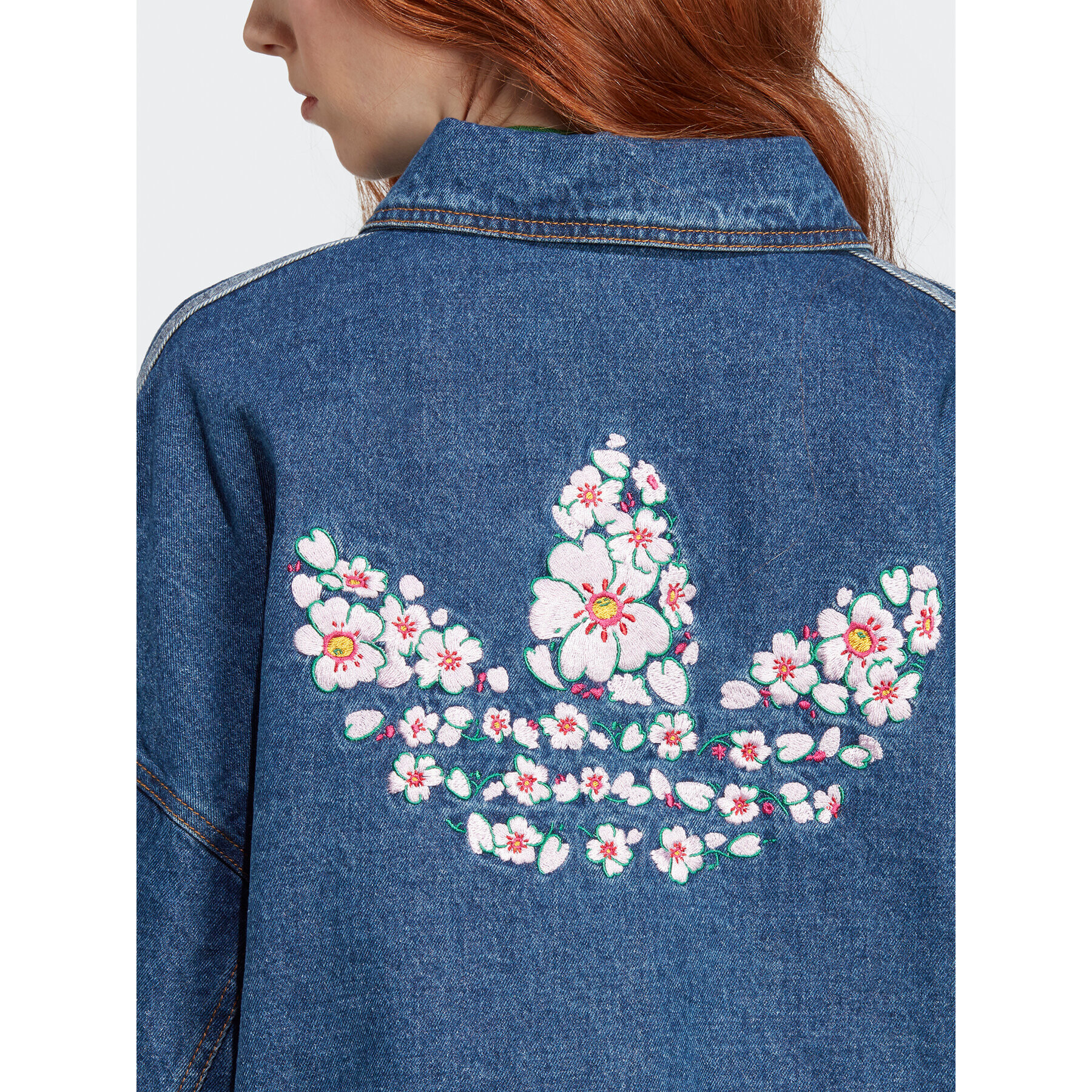 adidas Дънково яке Denim Jacket IP3767 Син - Pepit.bg
