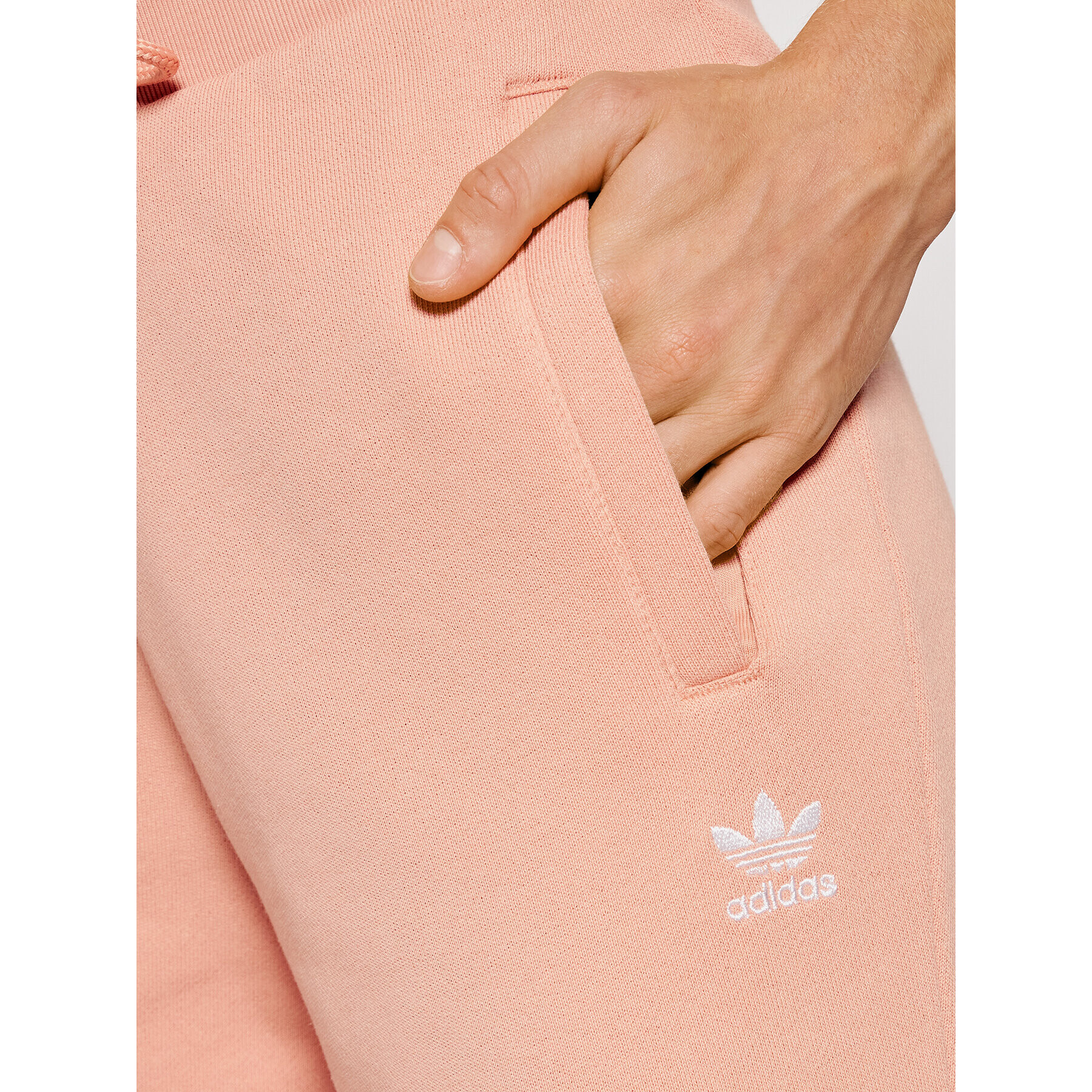 adidas Долнище анцуг adicolor Essentials H37874 Розов Slim Fit - Pepit.bg