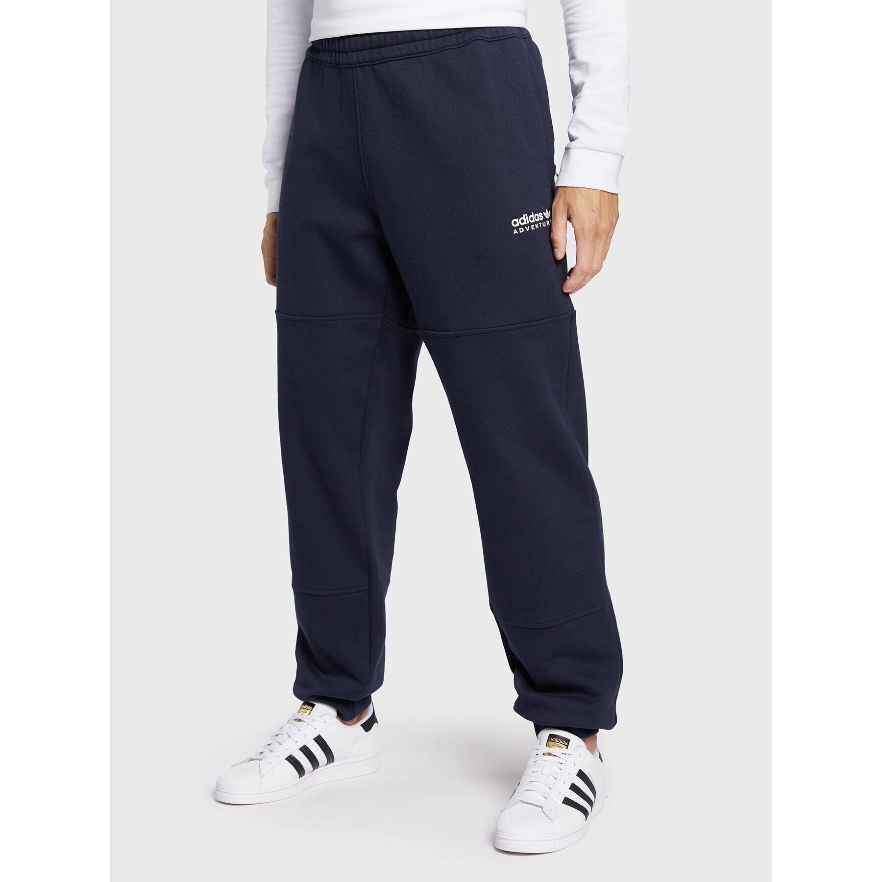adidas Долнище анцуг Adventure HK5003 Тъмносин Regular Fit - Pepit.bg