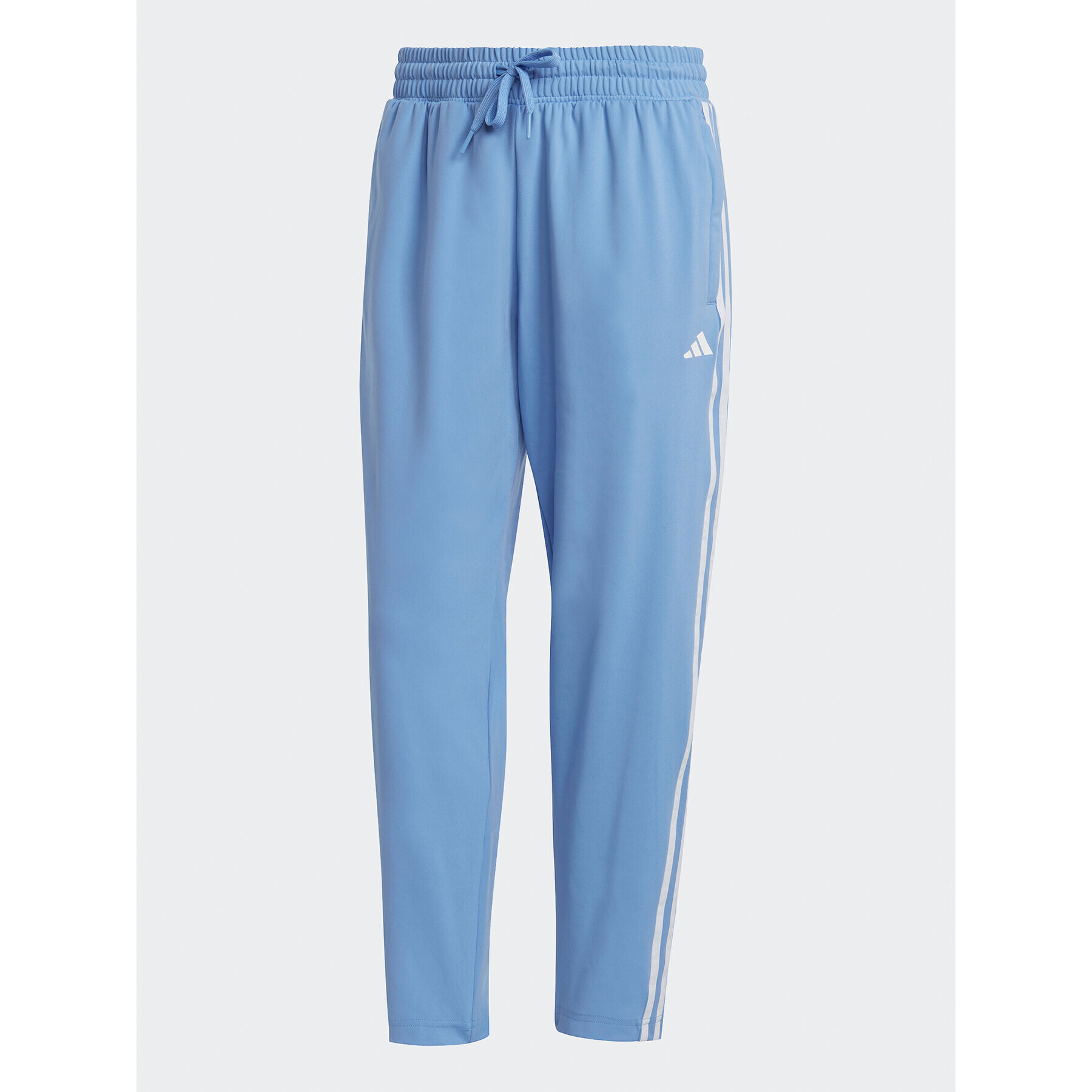 adidas Долнище анцуг AEROREADY Made4Training 7/8 Knit 3-Stripes Tapered Joggers HR7828 Син Regular Fit - Pepit.bg