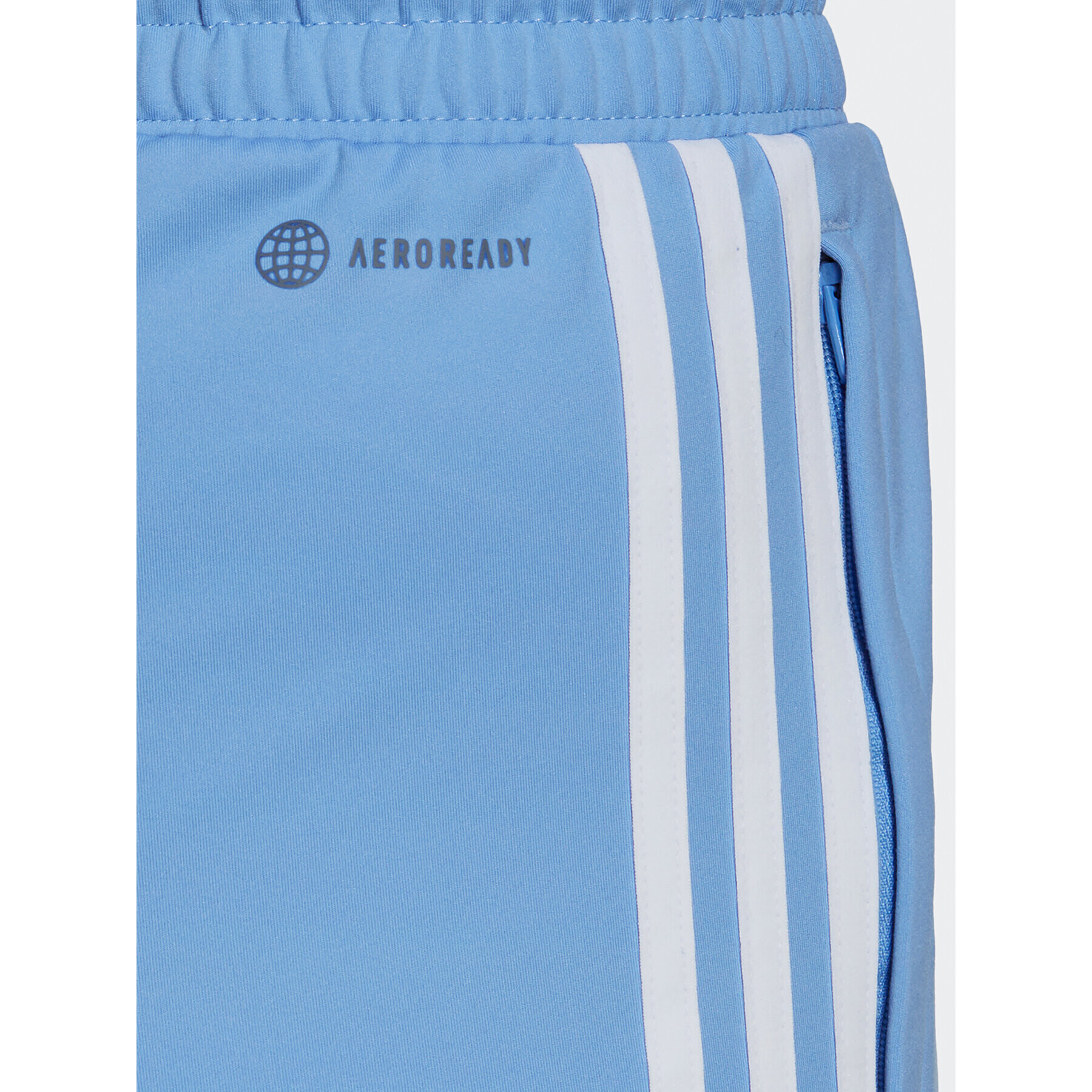 adidas Долнище анцуг AEROREADY Made4Training 7/8 Knit 3-Stripes Tapered Joggers HR7828 Син Regular Fit - Pepit.bg