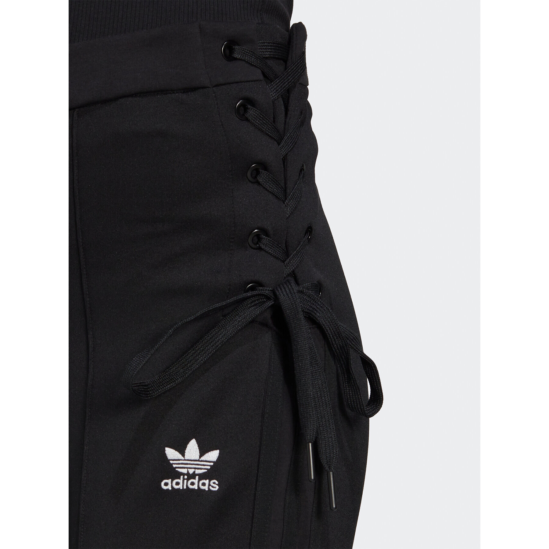 adidas Долнище анцуг Always Original Laced HK5082 Черен Slim Fit - Pepit.bg