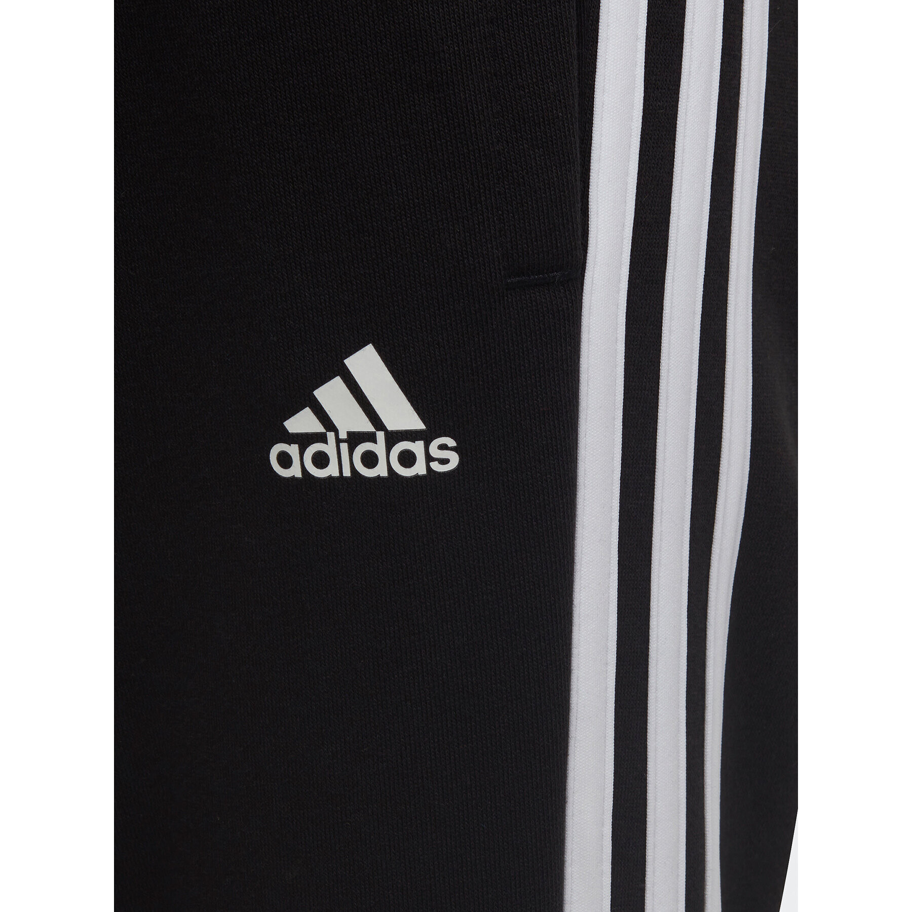 adidas Долнище анцуг Essential 3-Stripes Joggers H65796 Черен Regular Fit - Pepit.bg