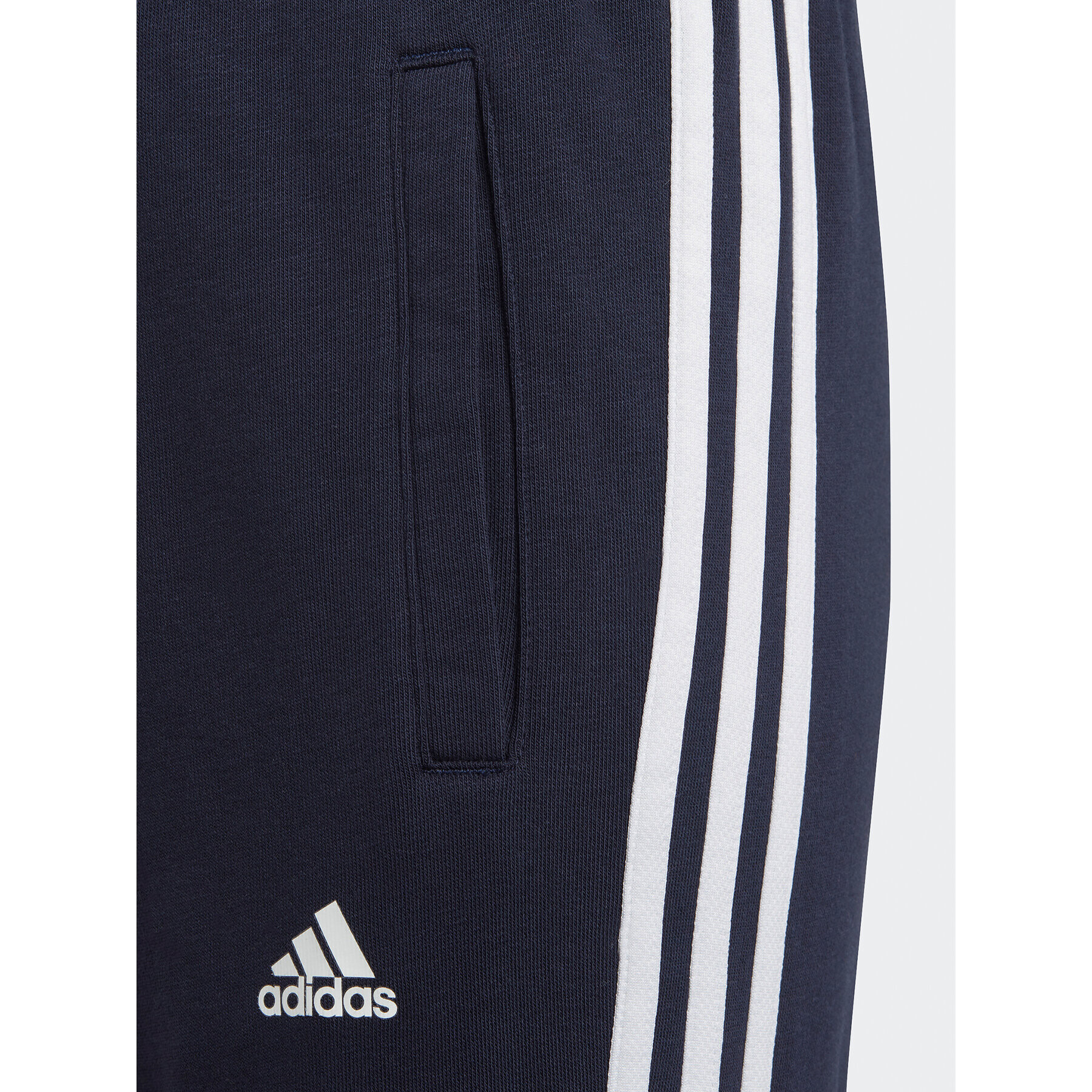 adidas Долнище анцуг Essentials 3-Stripes IC6128 Тъмносин Slim Fit - Pepit.bg