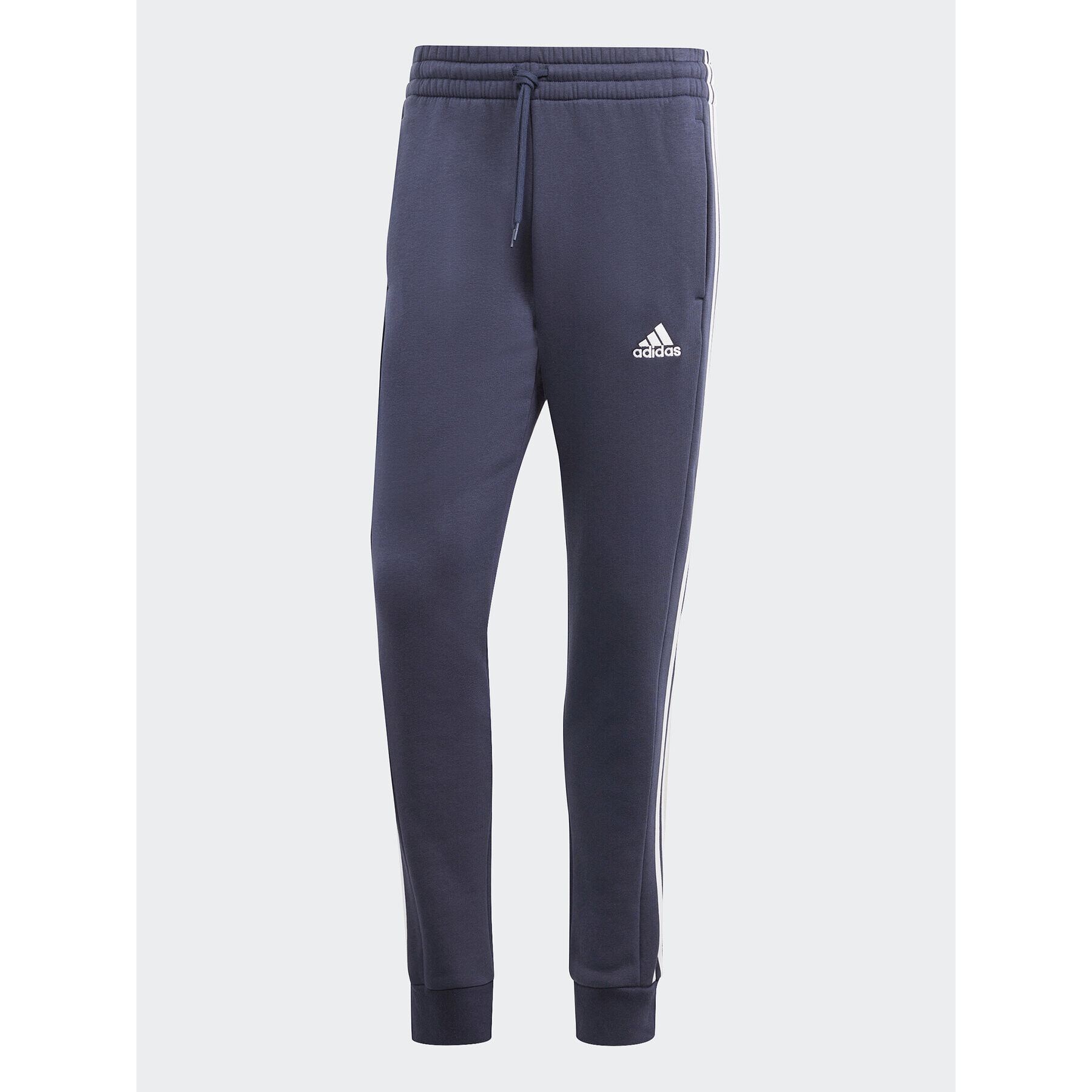 adidas Долнище анцуг Essentials Fleece 3-Stripes Cuff IJ6493 Тъмносин Regular Fit - Pepit.bg