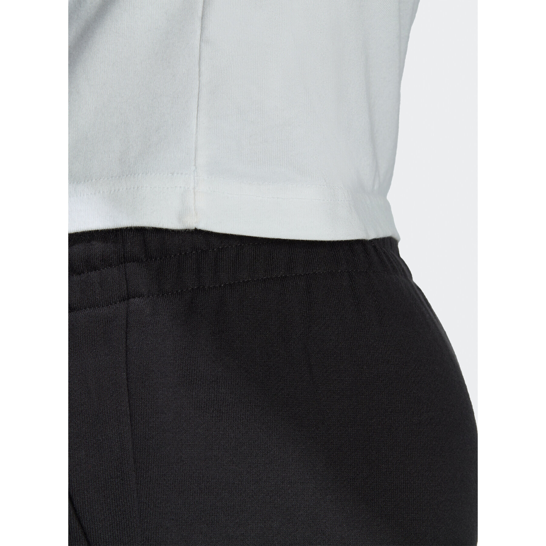 adidas Долнище анцуг Essentials French Terry Tapered Cuff Logo Joggers IC0063 Черен Regular Fit - Pepit.bg