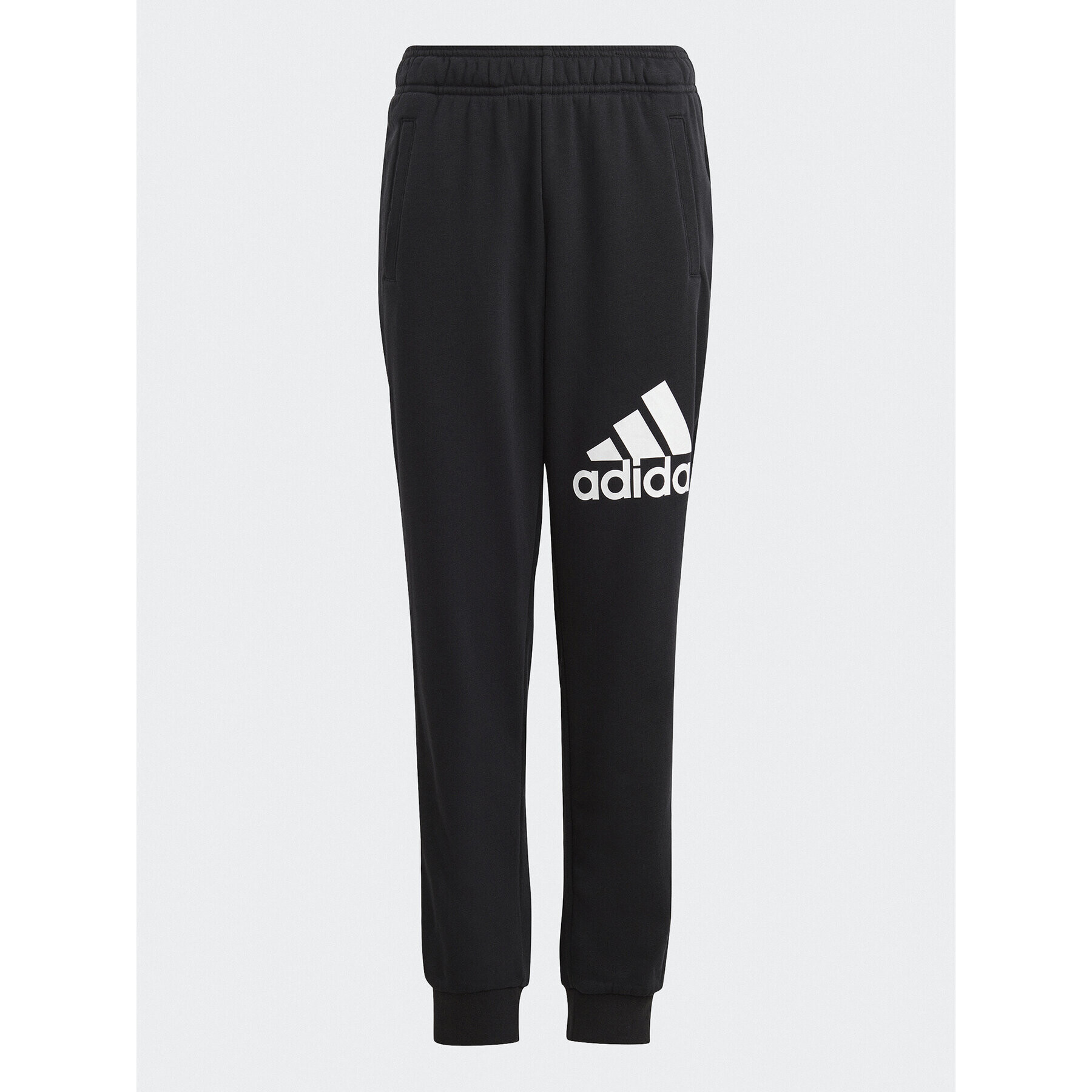 adidas Долнище анцуг Essentials Regular Fit Big Logo Cotton Joggers H47140 Черен Regular Fit - Pepit.bg