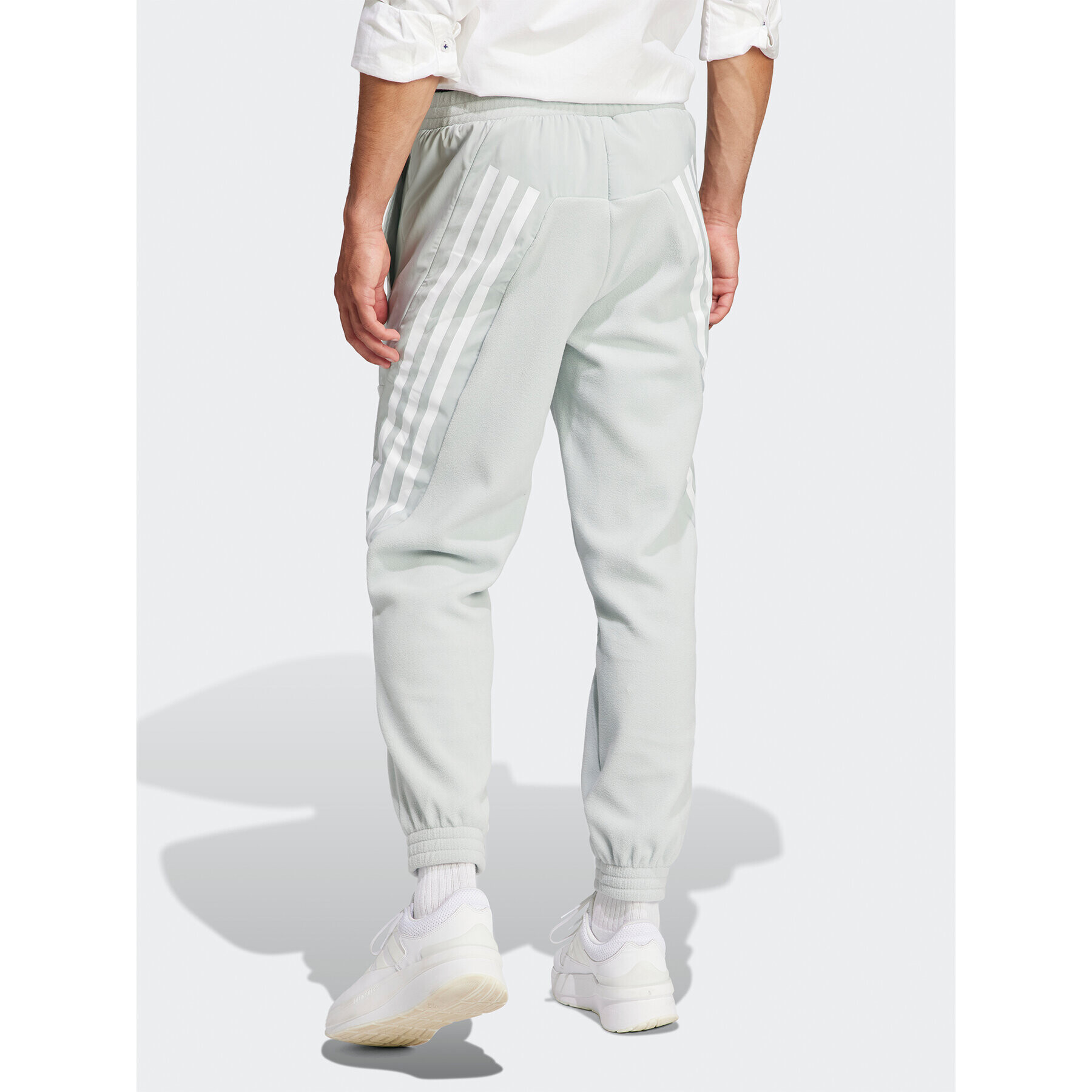 adidas Долнище анцуг Future Icons 3-Stripes IJ8860 Сив Regular Fit - Pepit.bg