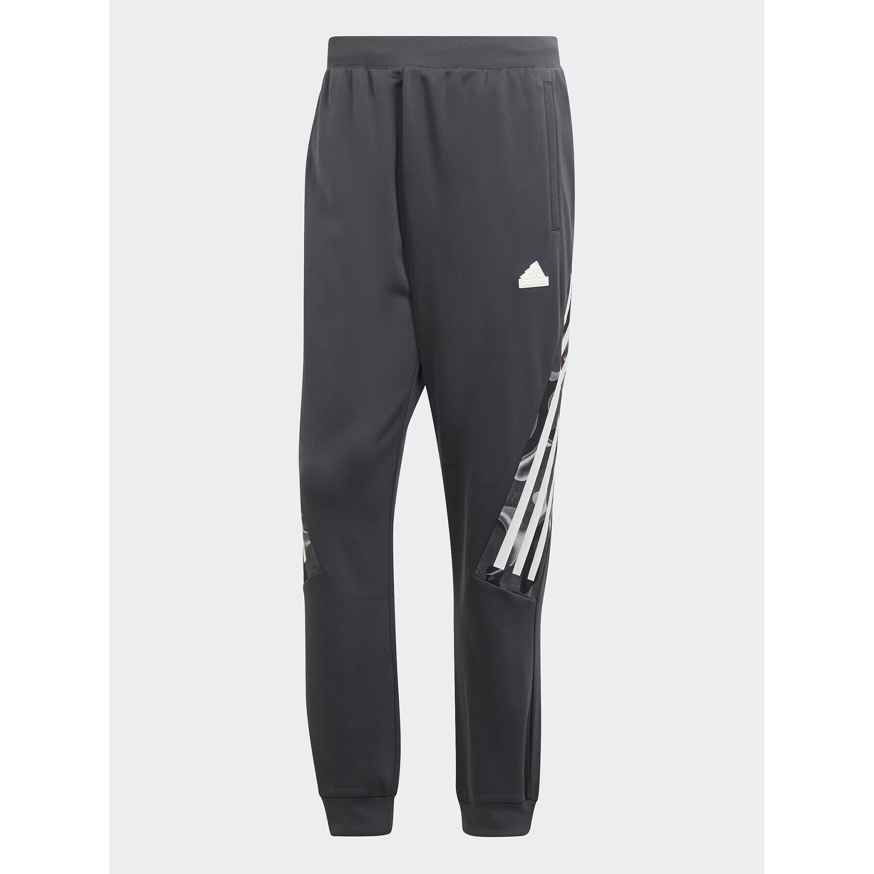 adidas Долнище анцуг Future Icons Allover Print IB6127 Сив Regular Fit - Pepit.bg