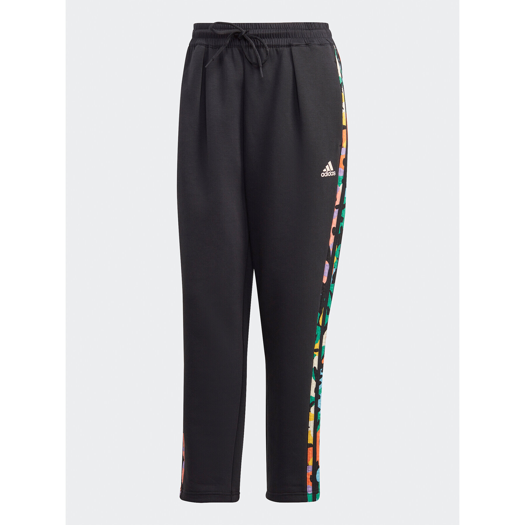 adidas Долнище анцуг Graphic Tracksuit Bottoms HT4708 Черен Regular Fit - Pepit.bg