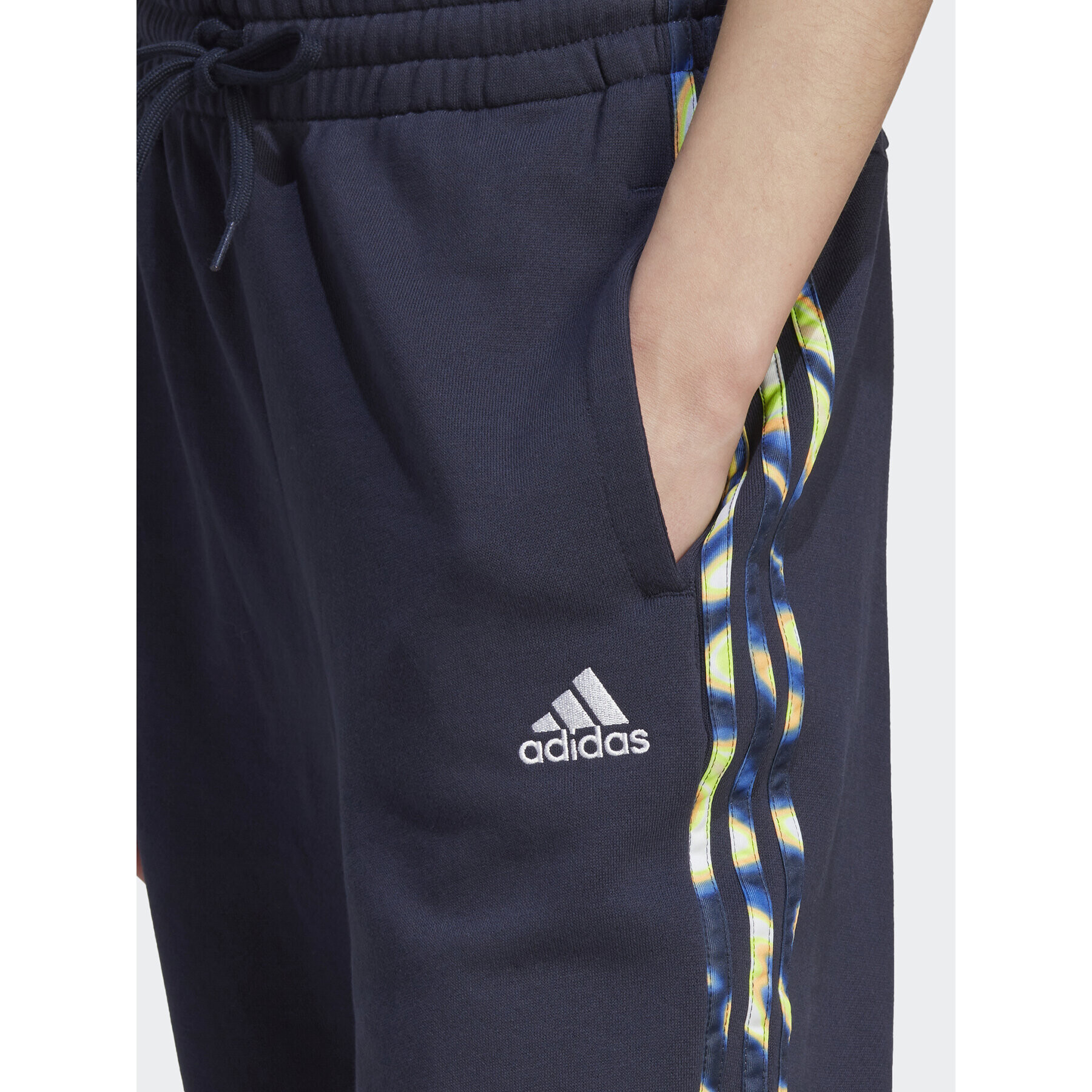 adidas Долнище анцуг IL5863 Син Loose Fit - Pepit.bg