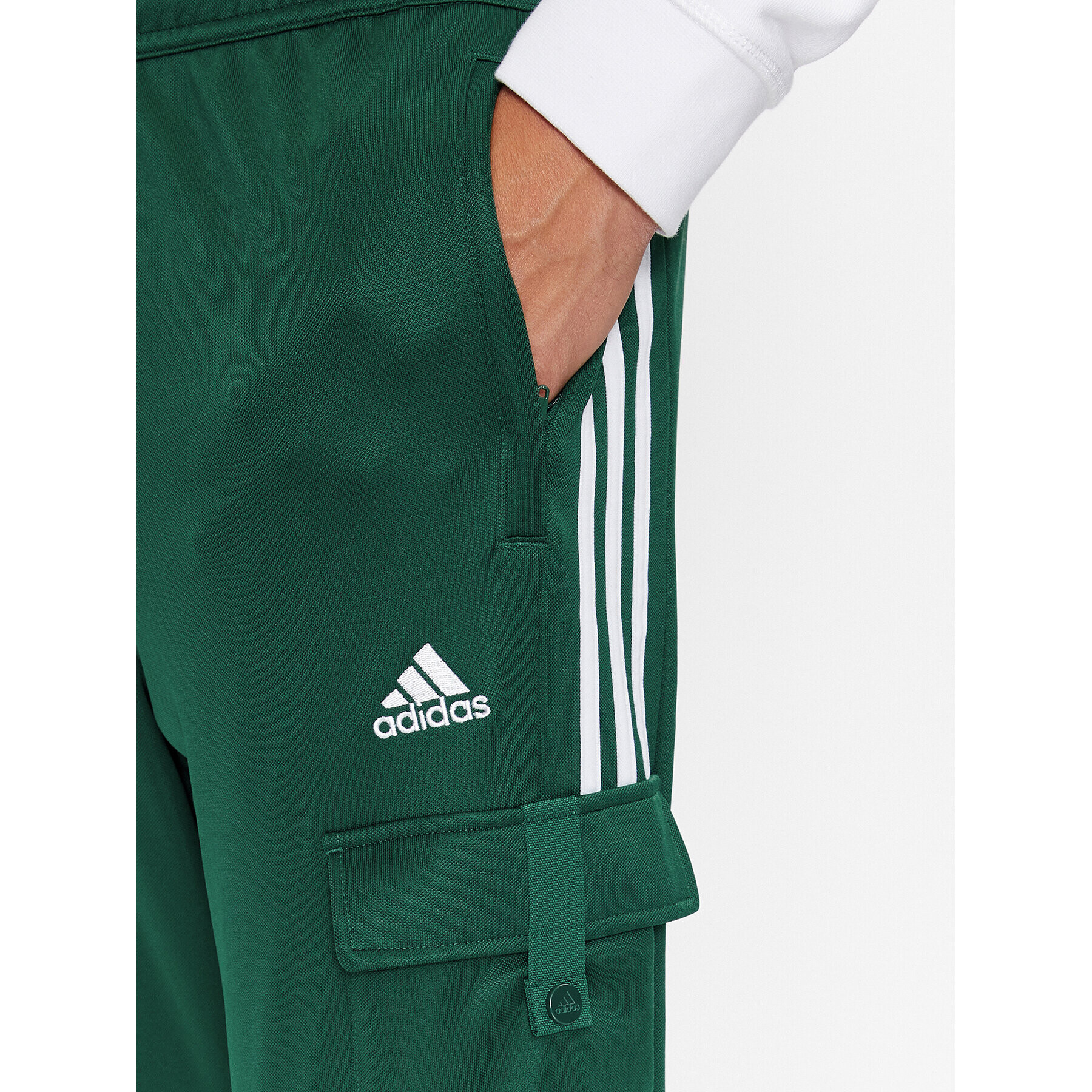 adidas Долнище анцуг IM2918 Зелен Regular Fit - Pepit.bg