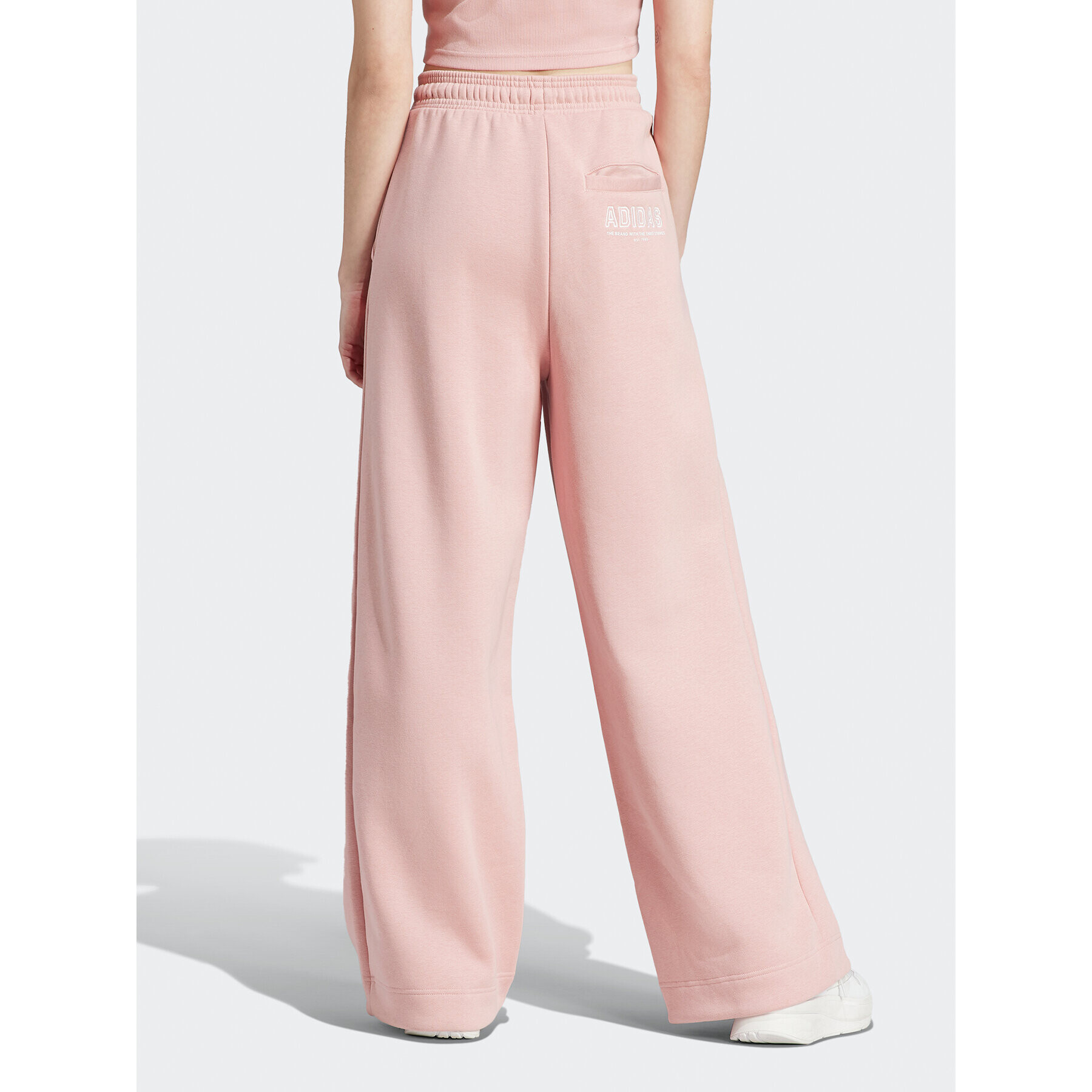 adidas Долнище анцуг IR8378 Розов Loose Fit - Pepit.bg