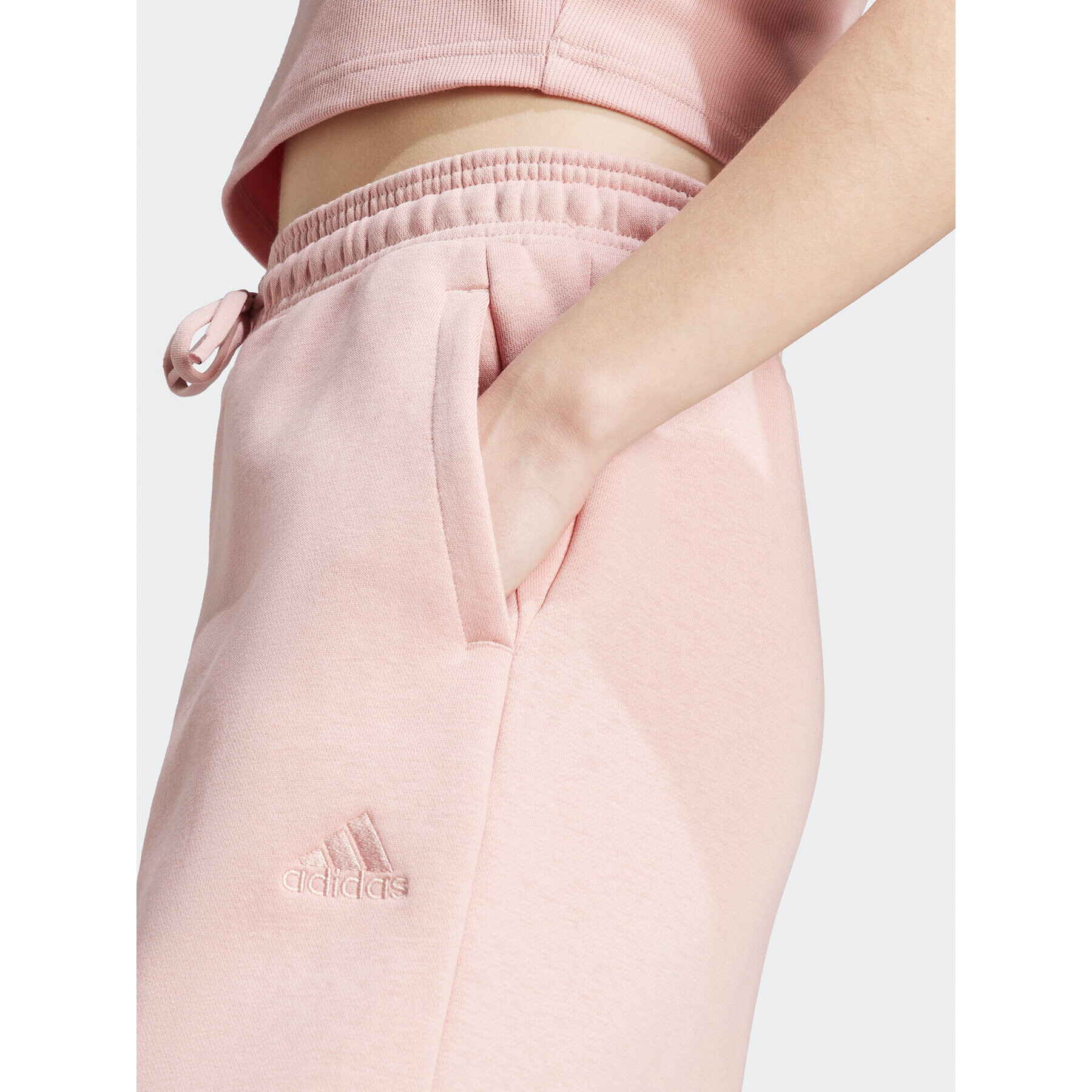 adidas Долнище анцуг IR8378 Розов Loose Fit - Pepit.bg