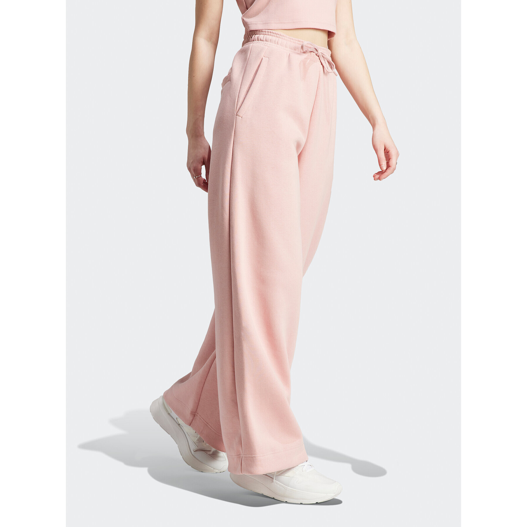 adidas Долнище анцуг IR8378 Розов Loose Fit - Pepit.bg