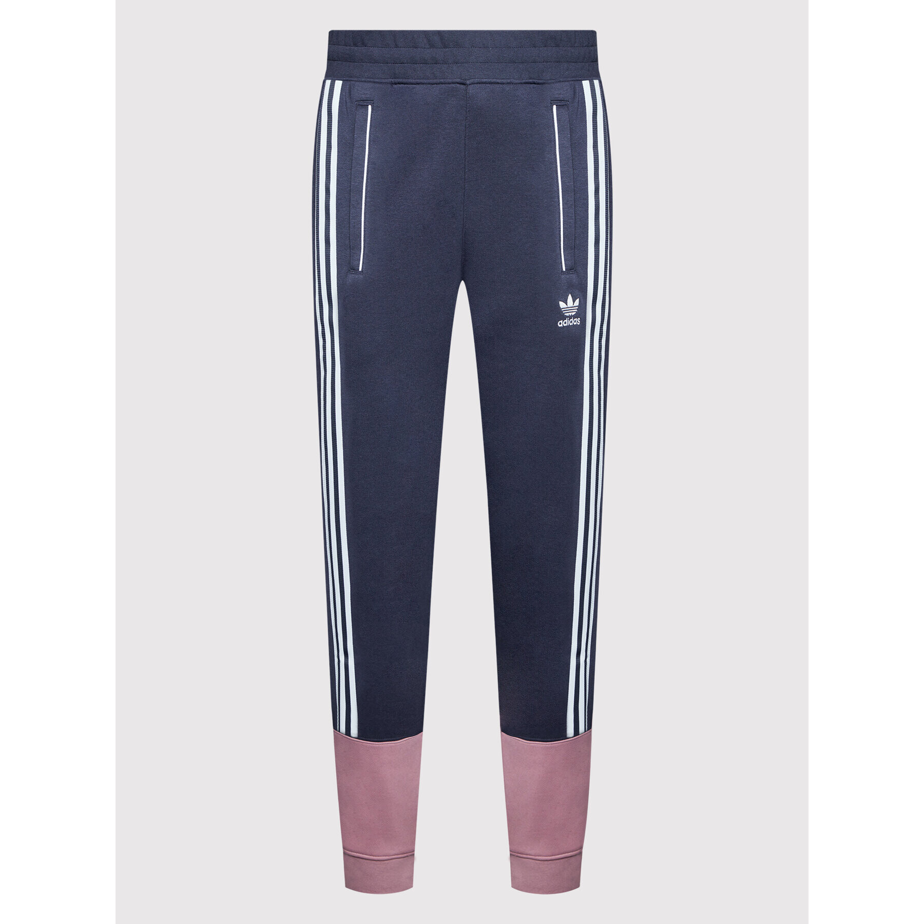 adidas Долнище анцуг Sst Fleece Track HC2083 Тъмносин Regular Fit - Pepit.bg