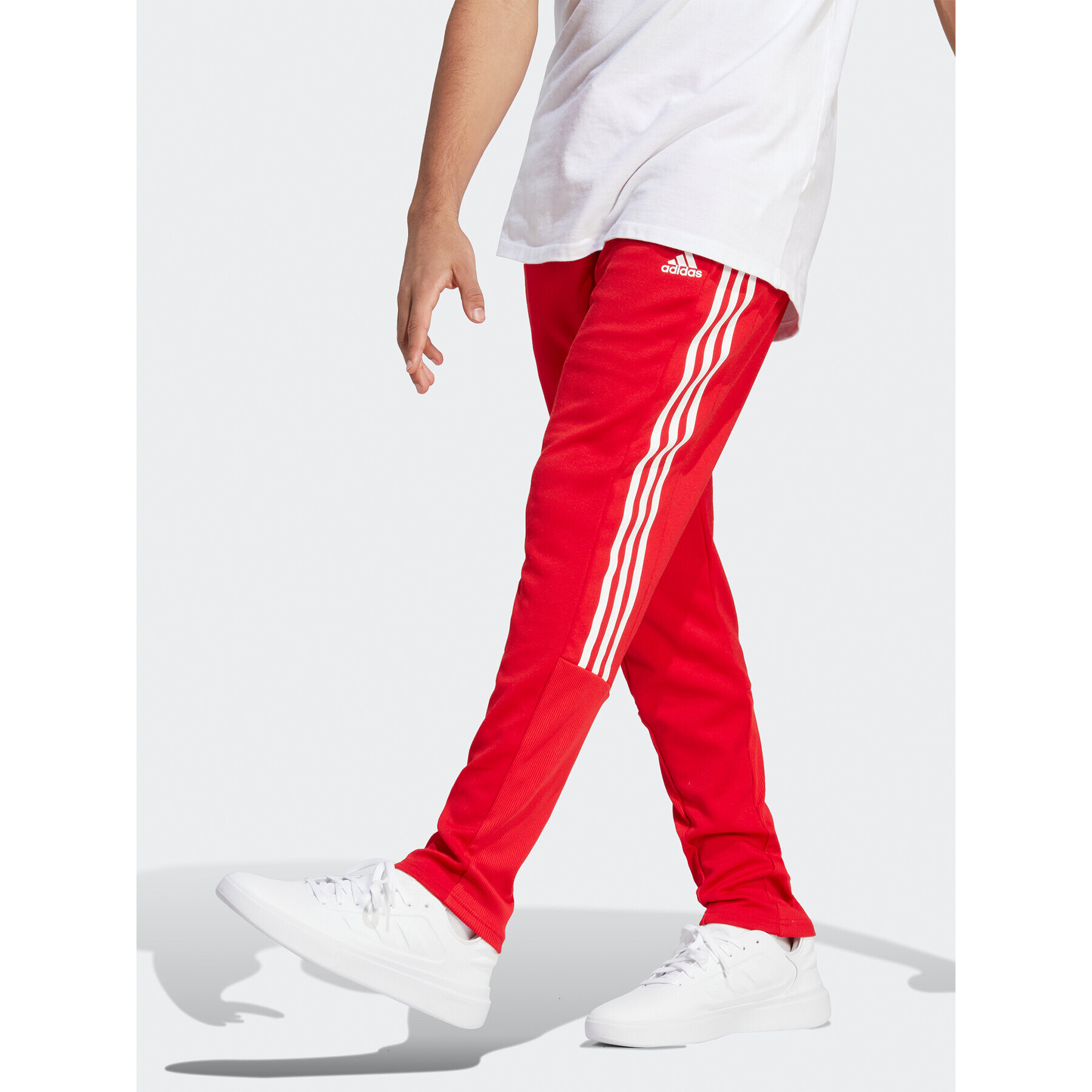 adidas Долнище анцуг Tiro Suit-Up Lifestyle Tracksuit Bottoms IB8385 Червен Regular Fit - Pepit.bg