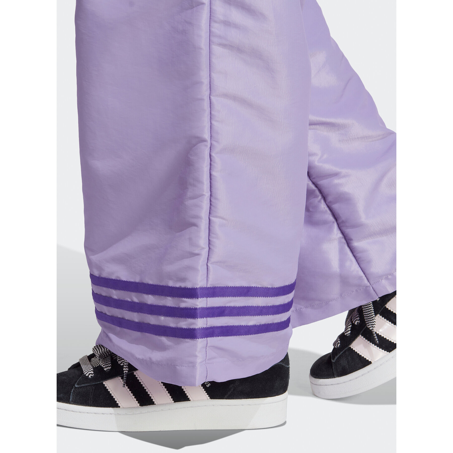 adidas Долнище анцуг Wide Leg Tracksuit Bottoms IC5443 Виолетов - Pepit.bg